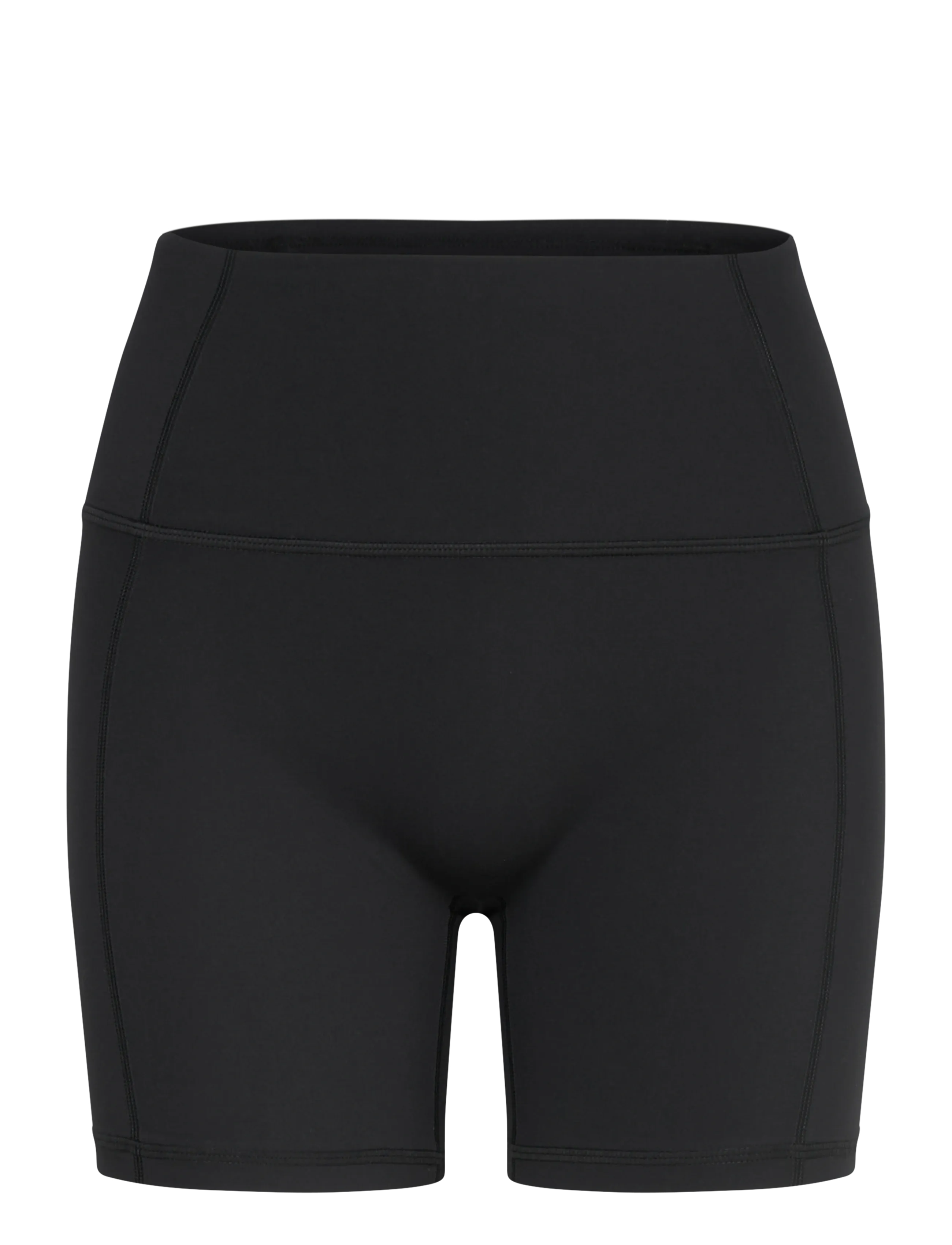 2XU Fluid Hi-Rise 5 Inch Shorts, XL, Black, Sport Shorts > Sport Training Shorts, Dame