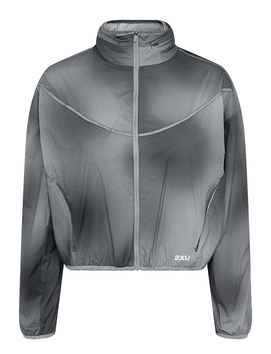 2XU - AERO SHEER BOMBER - training jackets - wvane dig fil/silver reflective - 1