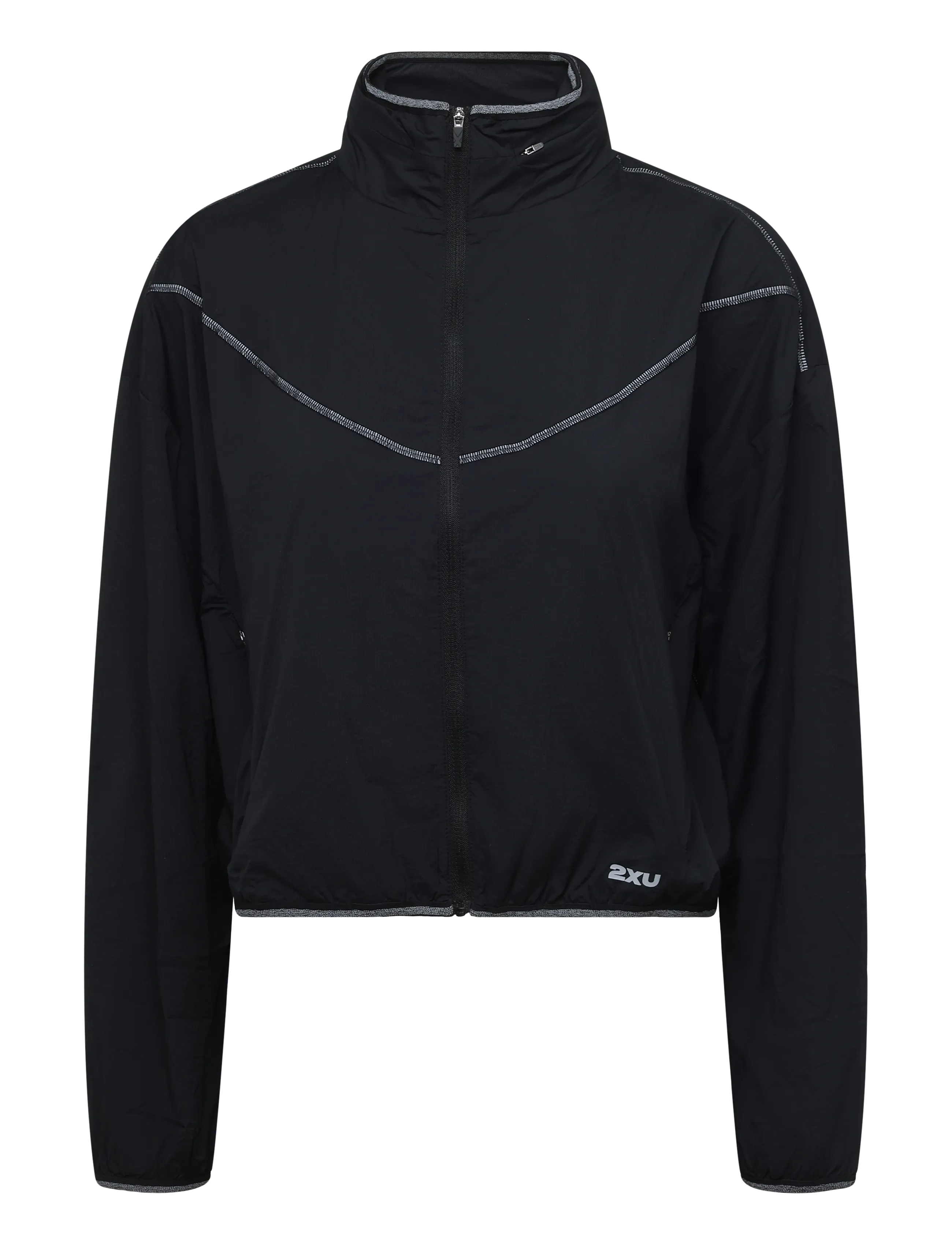 2XU AERO SHEER BOMBER - Jacken & Mäntel - BLACK/SILVER REFLECTIVE / black