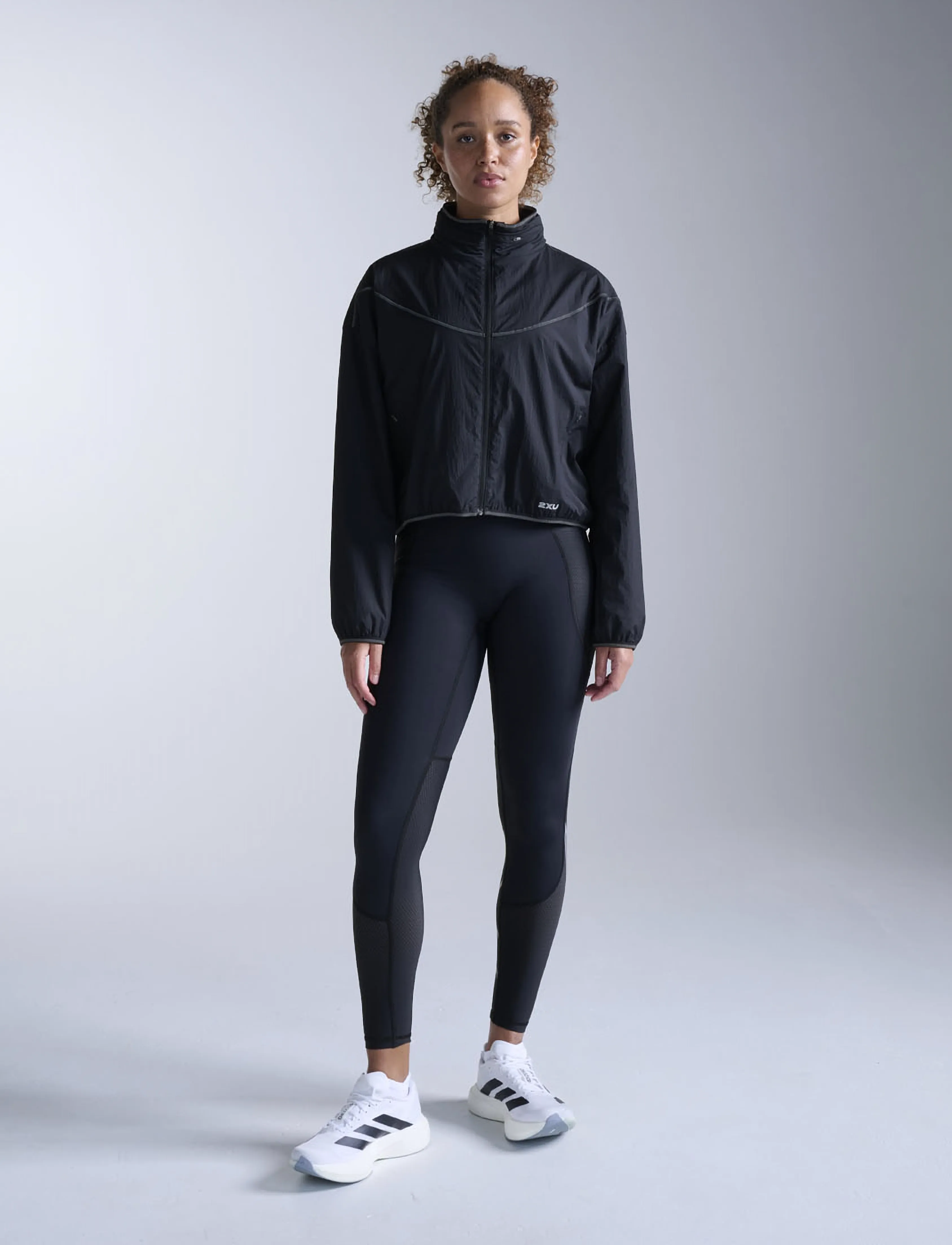 2XU - AERO SHEER BOMBER - black/silver reflective - 0