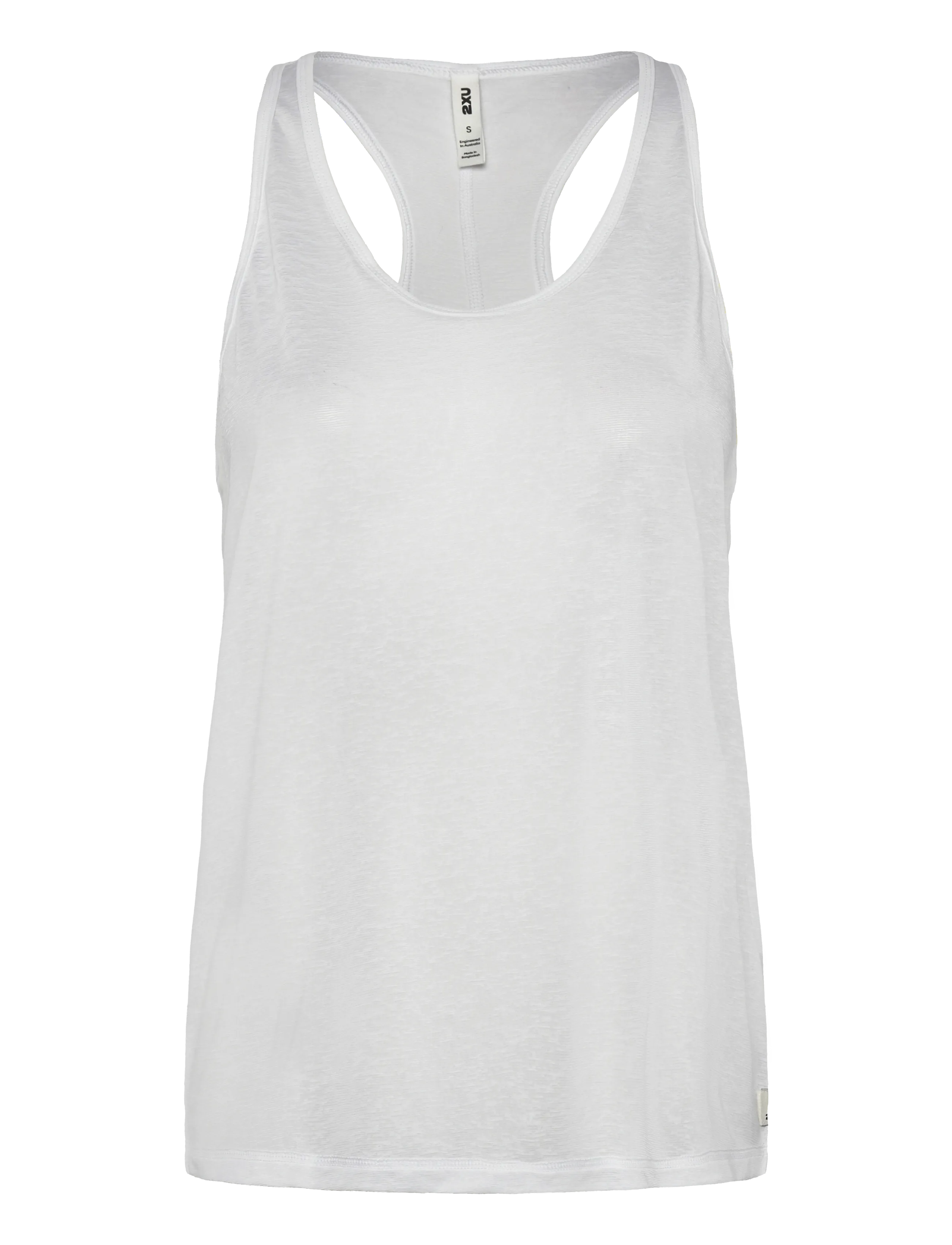 2XU RELIGHT RACERBACK SINGLET - 2XU - WHITE/WHITE / white