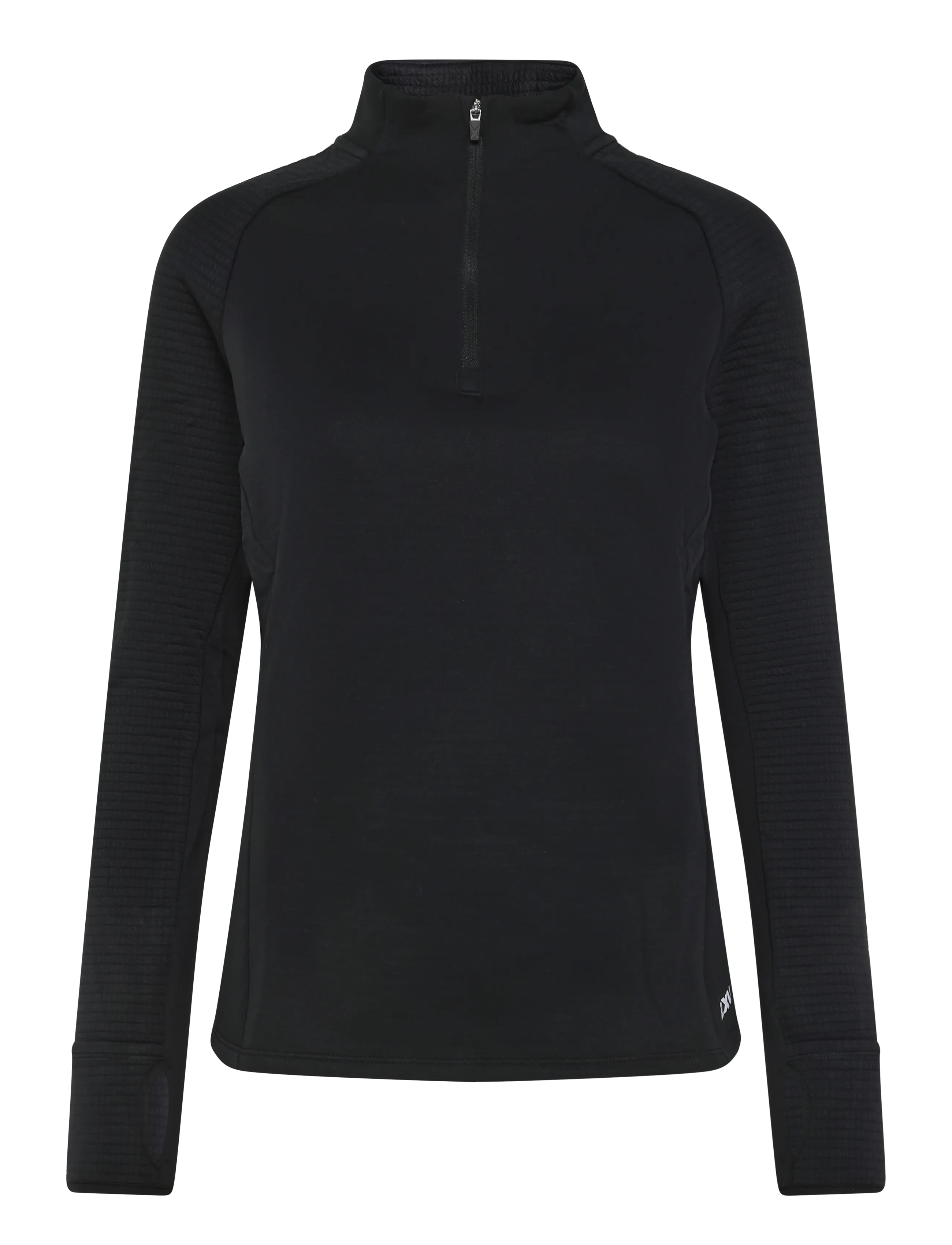 2XU - IGNITION HAPTIC 1/4 ZIP - hauts à manches longues - black/silver reflective - 1