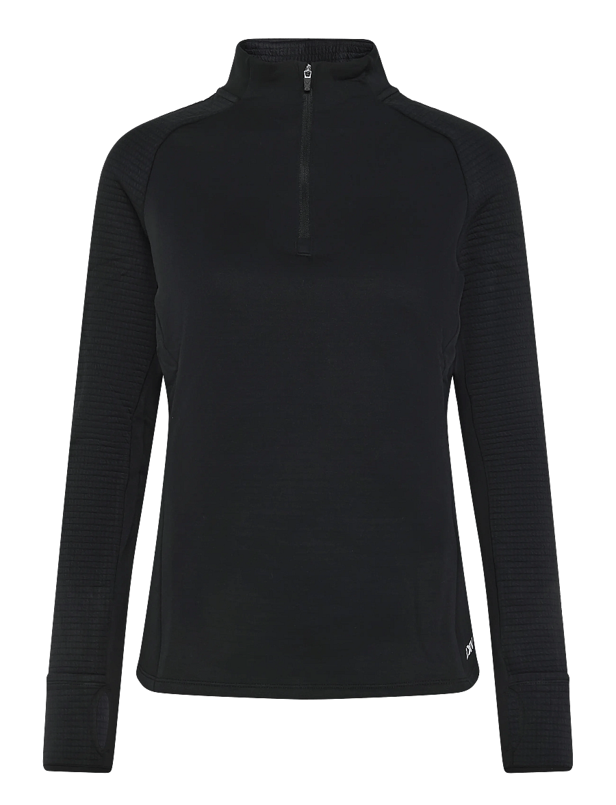 2XU - IGNITION HAPTIC 1/4 ZIP - hauts à manches longues - black/silver reflective - 1