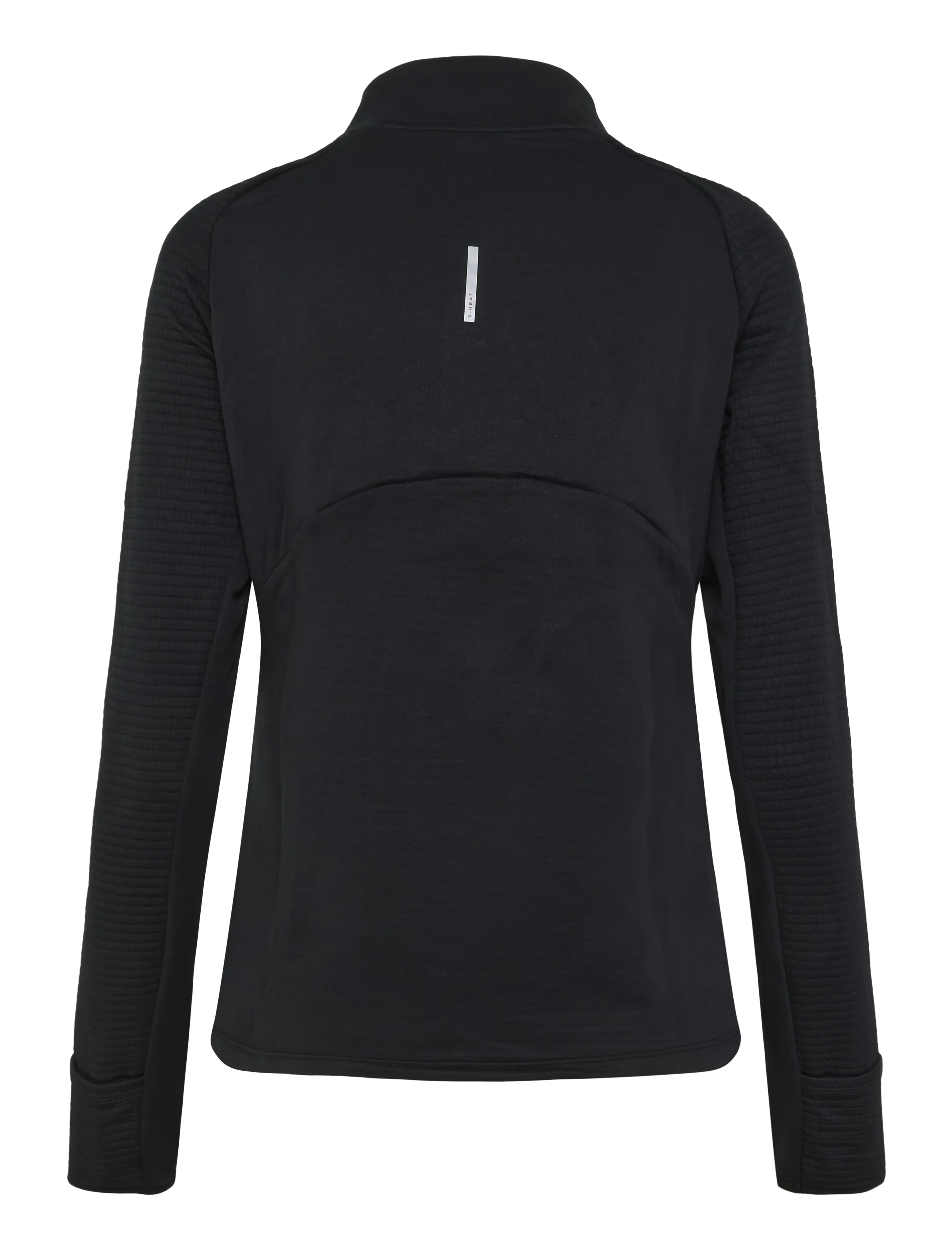 2XU - IGNITION HAPTIC 1/4 ZIP - hauts à manches longues - black/silver reflective - 2