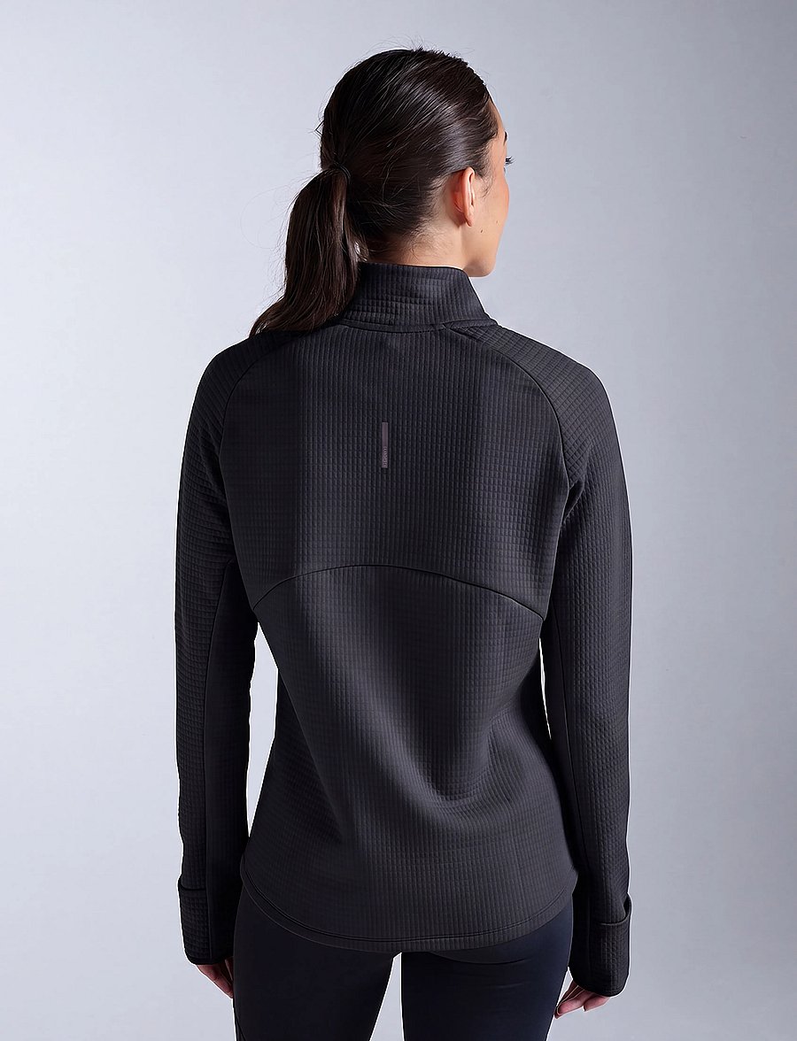 2XU - IGNITION HAPTIC 1/4 ZIP - hauts à manches longues - black/silver reflective - 3