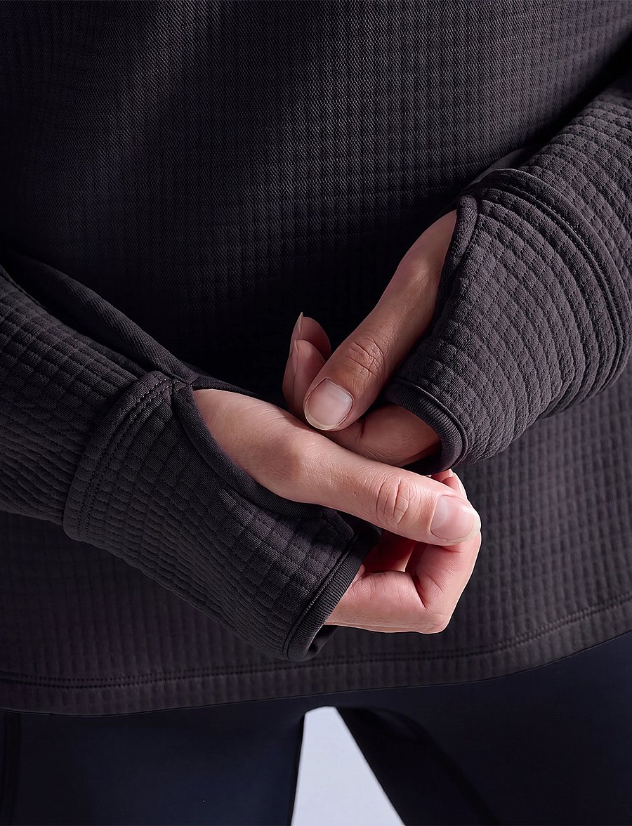 2XU - IGNITION HAPTIC 1/4 ZIP - hauts à manches longues - black/silver reflective - 4