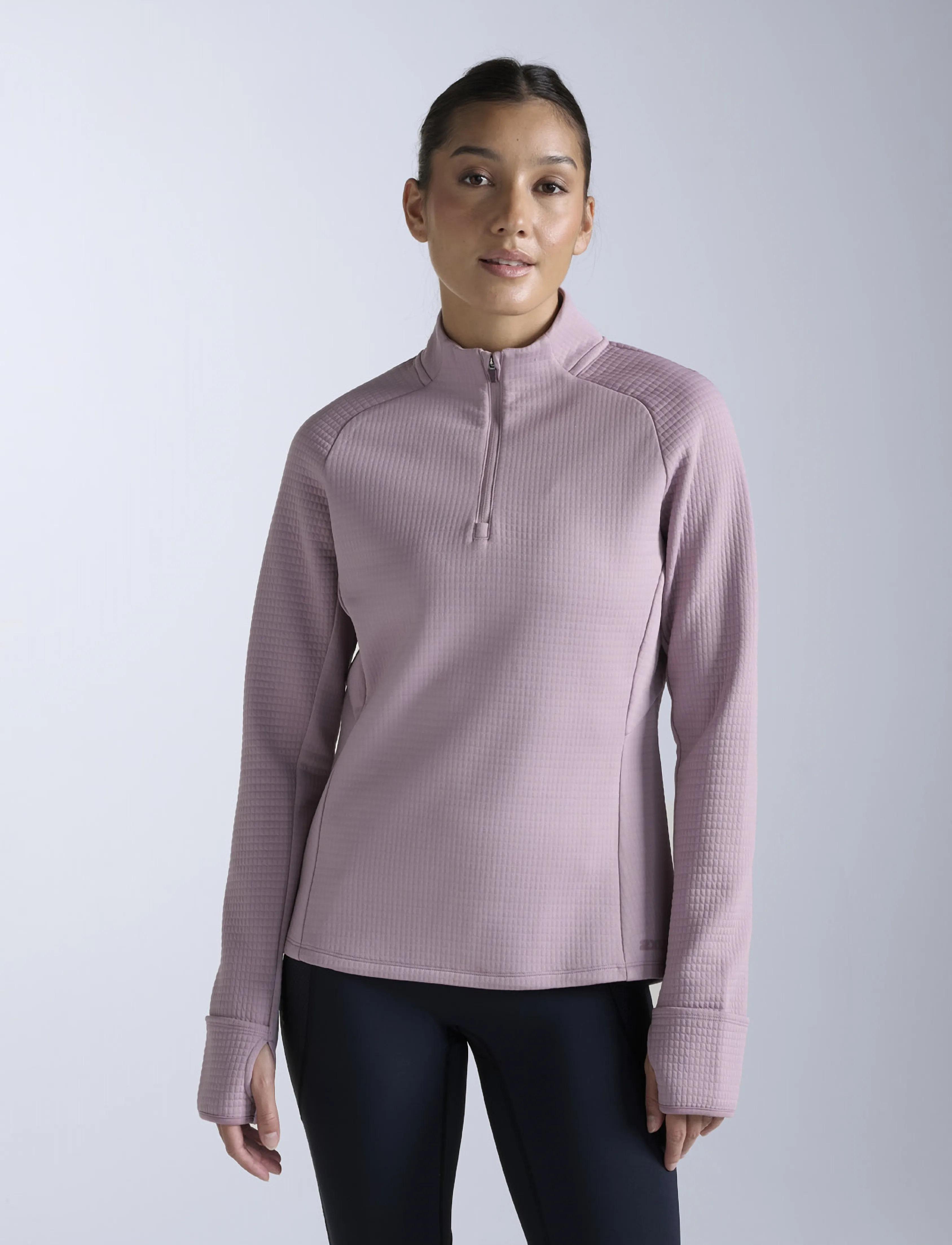 2XU - IGNITION HAPTIC 1/4 ZIP - långärmade tröjor - musk/musk reflective - 0