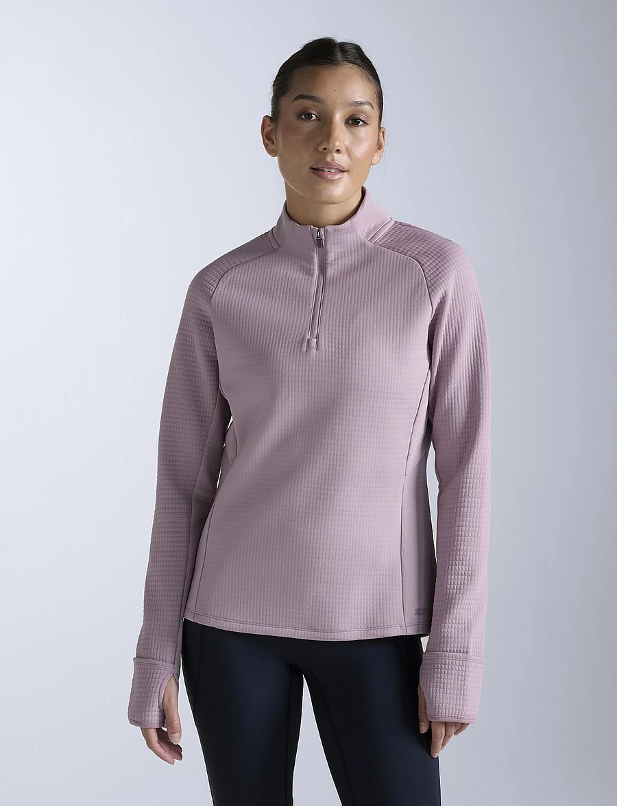 2XU - IGNITION HAPTIC 1/4 ZIP - långärmade tröjor - musk/musk reflective - 0
