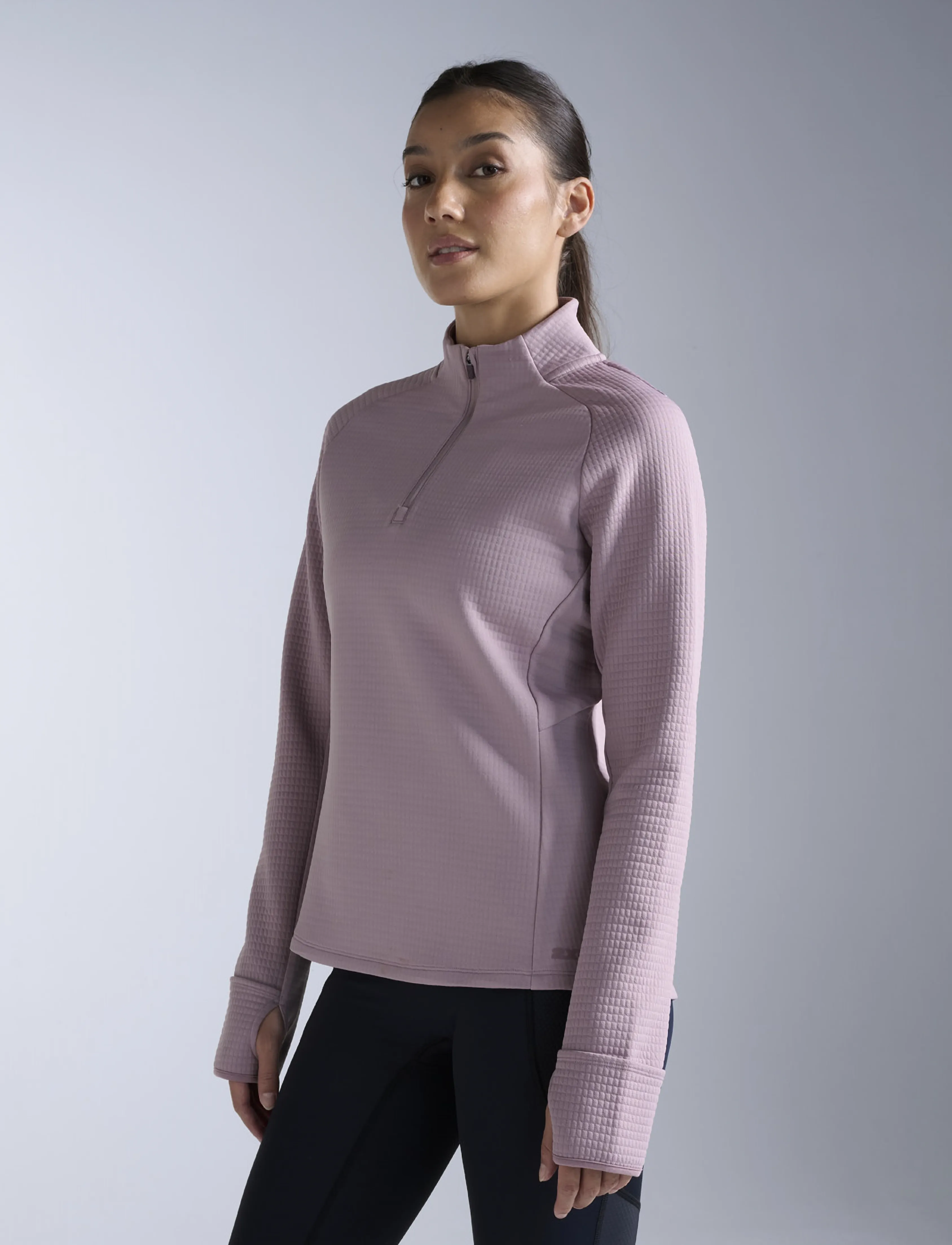 2XU - IGNITION HAPTIC 1/4 ZIP - långärmade tröjor - musk/musk reflective - 4