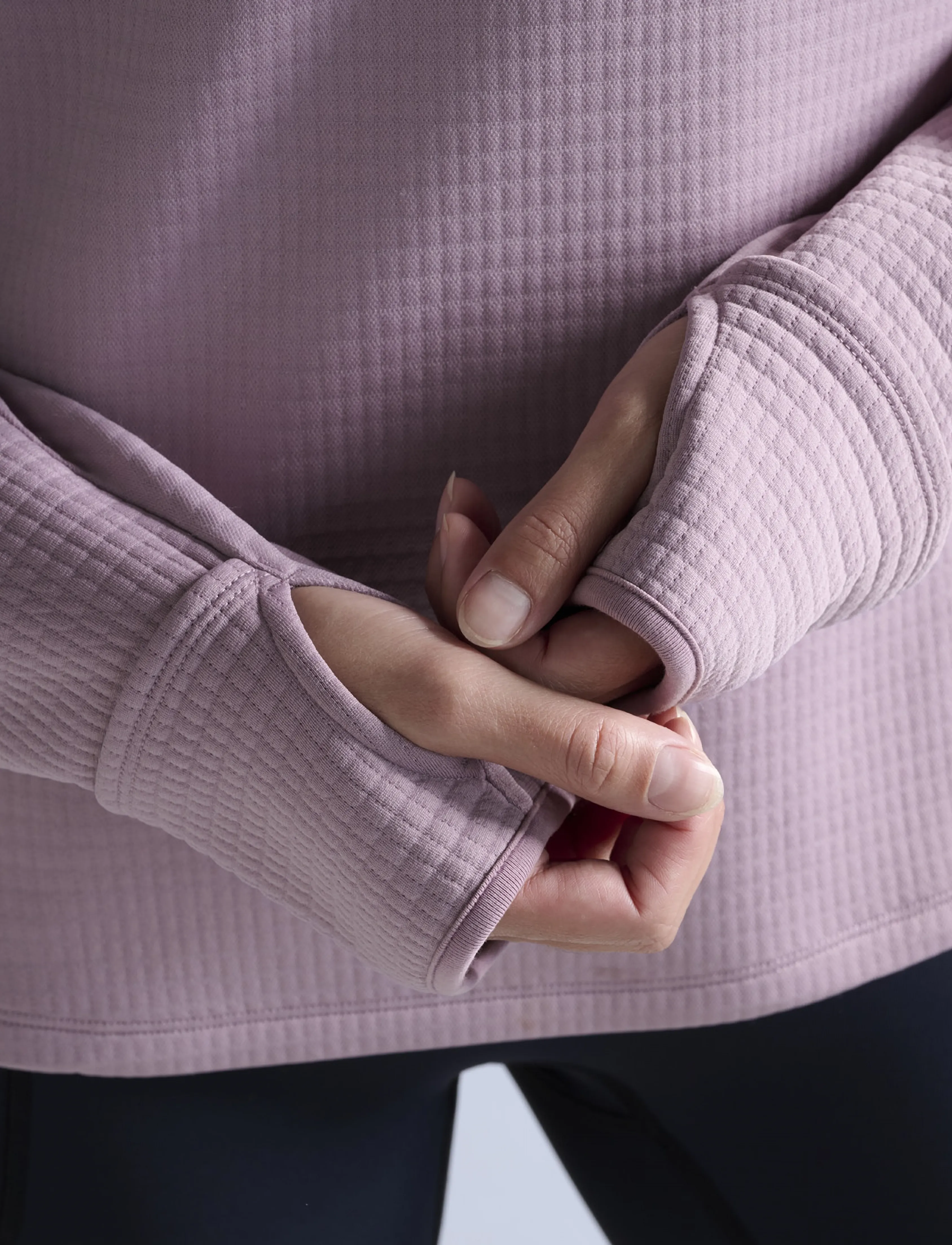 2XU - IGNITION HAPTIC 1/4 ZIP - långärmade tröjor - musk/musk reflective - 5