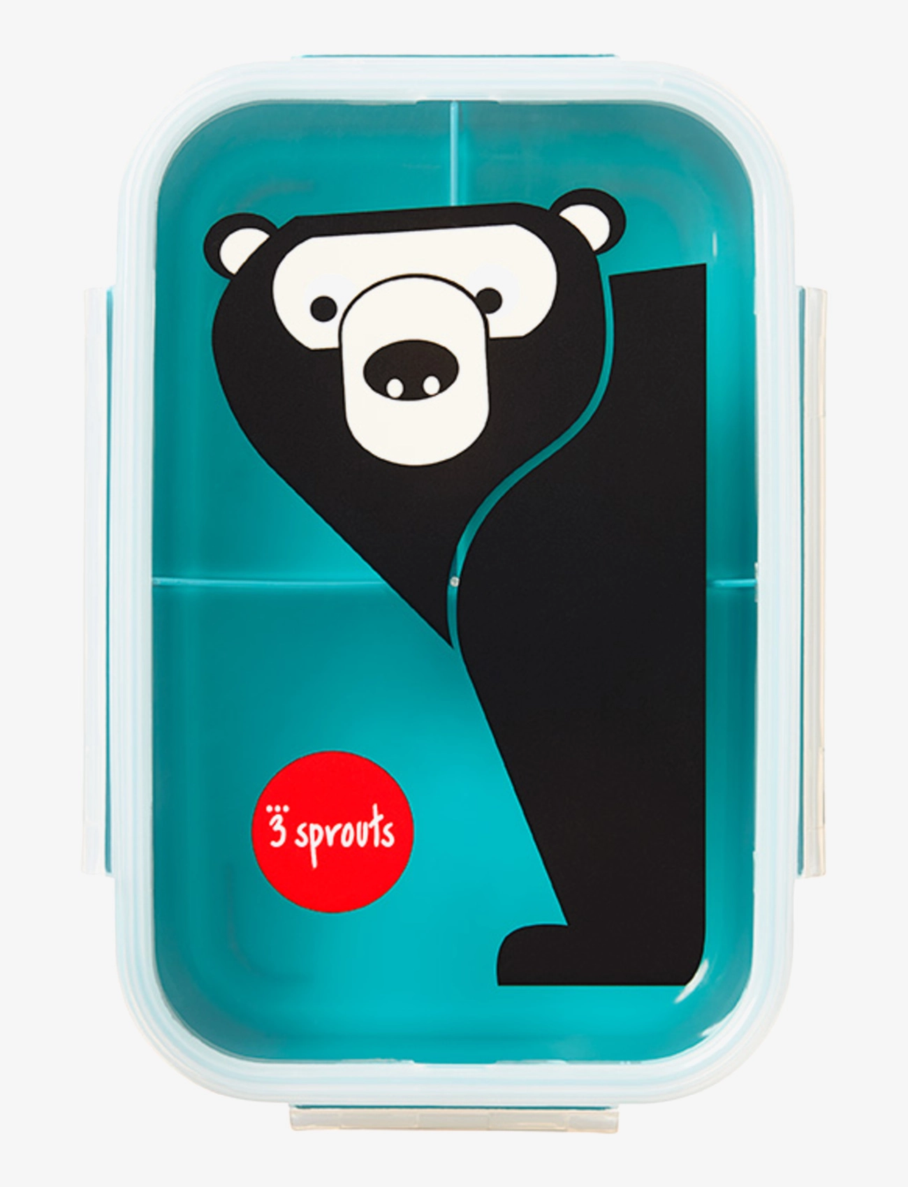 3 SPROUTS Lunch Box Blau - 22X14X6.5CM - Kinder