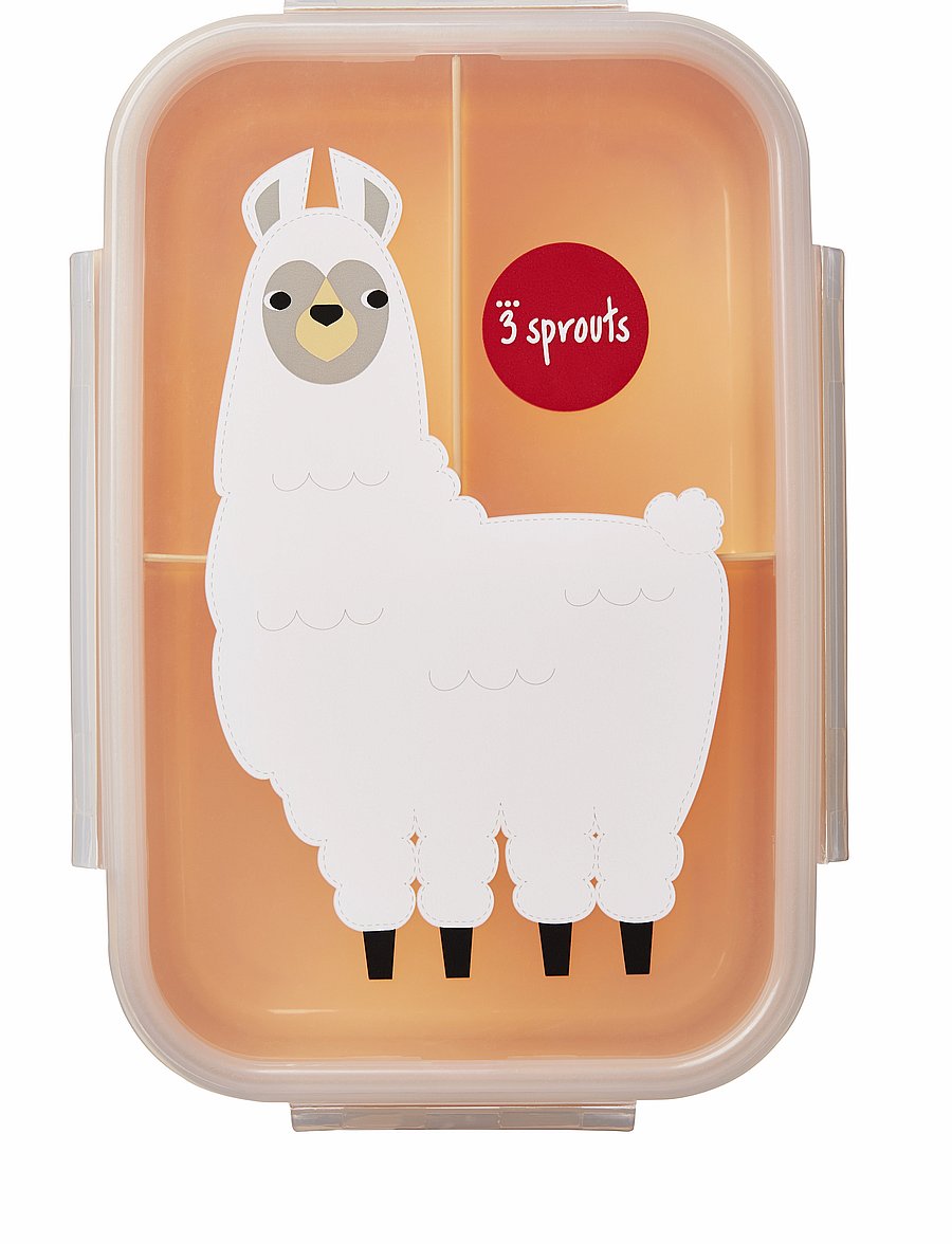 3 Sprouts - Lunch Box - die niedrigsten preise - peach - llama - 0
