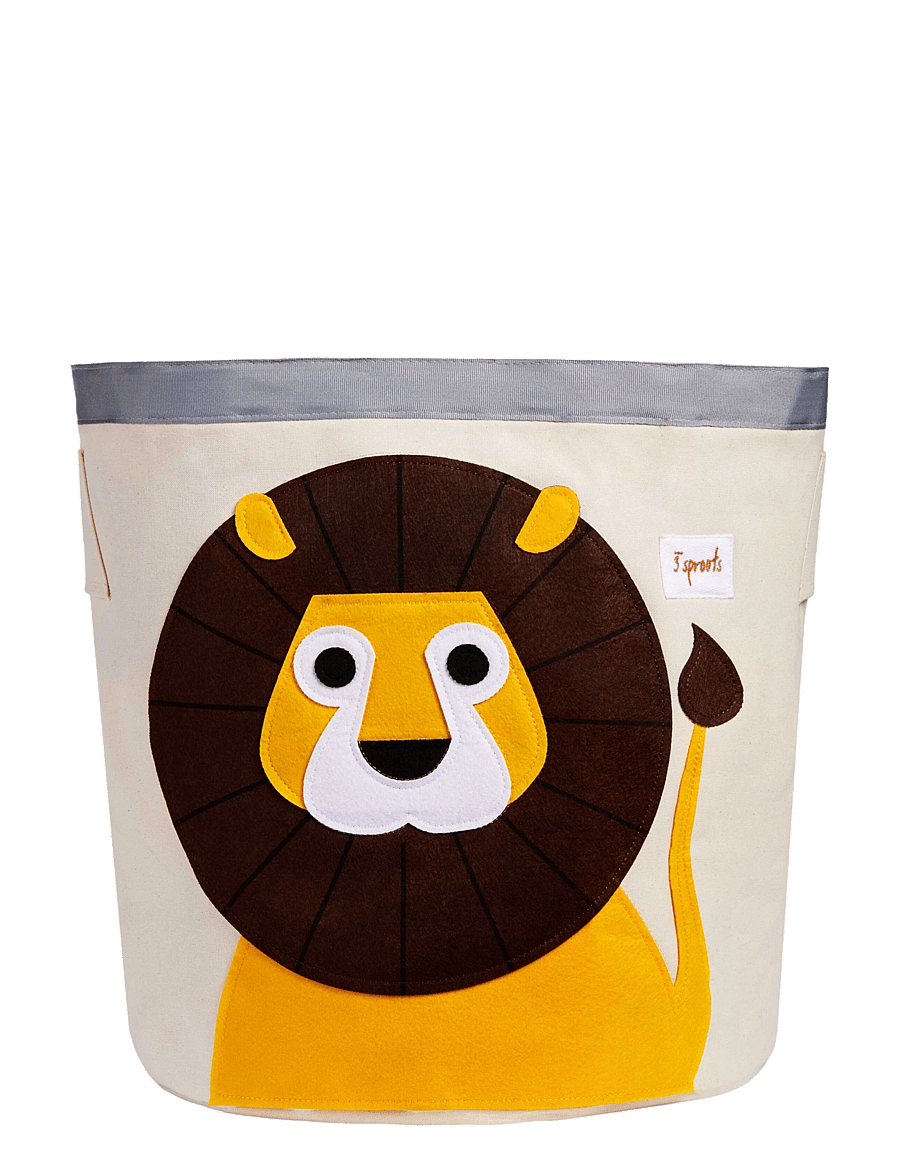 3 Sprouts - Storage container, Round - aufbewahrungskörbe - yellow - lion - 1