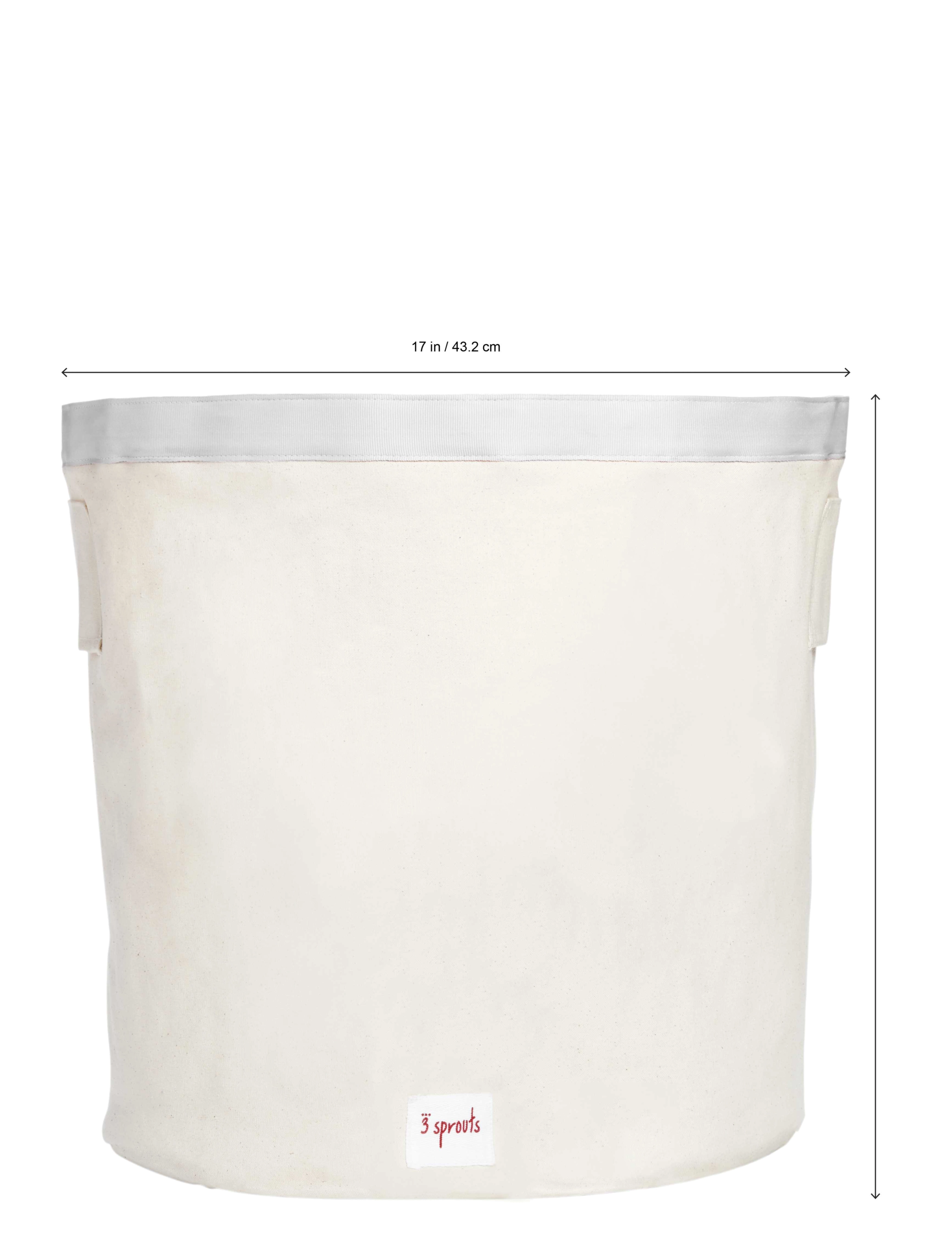 3 Sprouts - Storage Container Round - opbevaringskurve - yellow - lion - 1