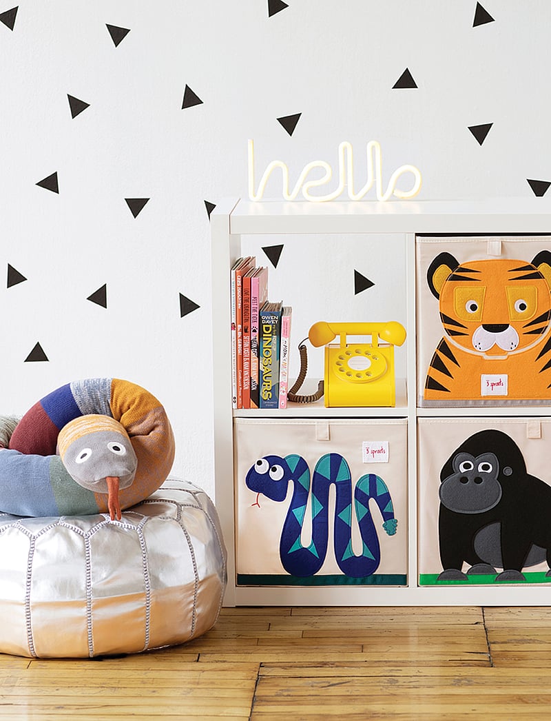 3 Sprouts - Storage Box - aufbewahrungskörbe - black - gorilla - 1