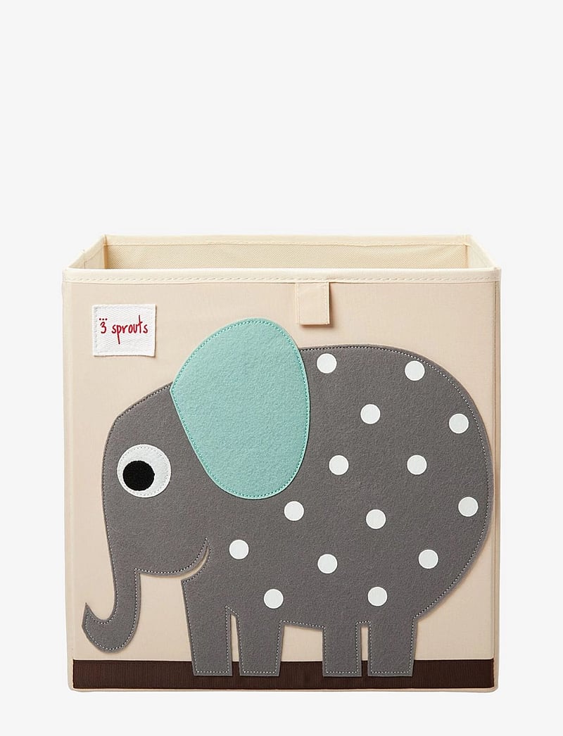 3 Sprouts - Storage Box - aufbewahrungsboxen - gray - elephant - 1