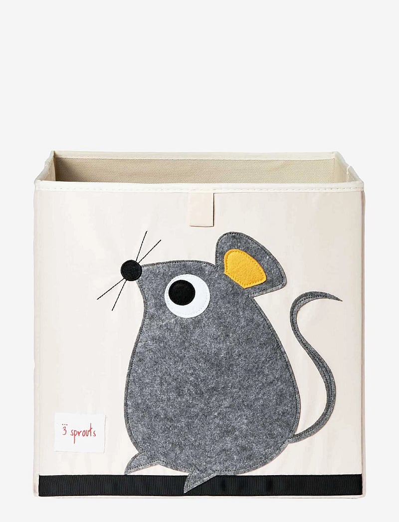 3 Sprouts - Storage Box - aufbewahrungsboxen - gray - mouse - 0