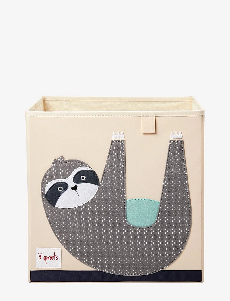 3 Sprouts - Storage Box - aufbewahrungskörbe - gray - sloth - 0