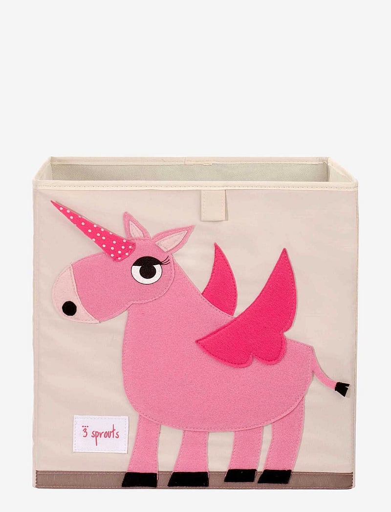 3 Sprouts - Storage Box - hoiukorvid - pink - unicorn - 0