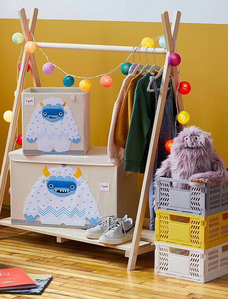 3 Sprouts - Storage Box - aufbewahrungskörbe - white - yeti - 1