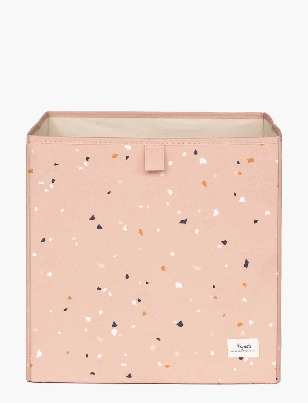 3 SPROUTS 3 Sprouts Storage Box, Terrazzo/Clay Pink - 33CMx33CMx33CM - Kinder