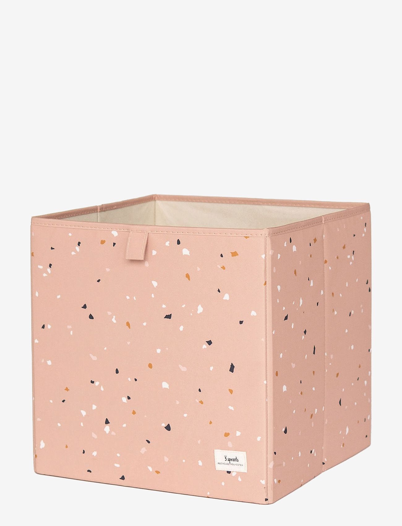 3 Sprouts - 3 Sprouts Storage Box, Terrazzo/Clay - aufbewahrungsboxen - clay - 1