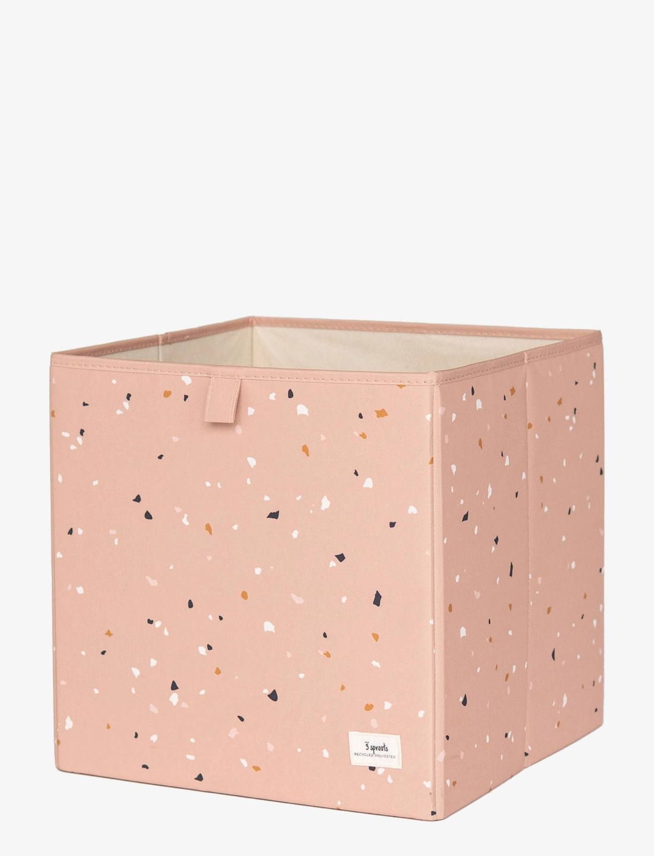 3 Sprouts - 3 Sprouts Storage Box, Terrazzo/Clay - clay - 1