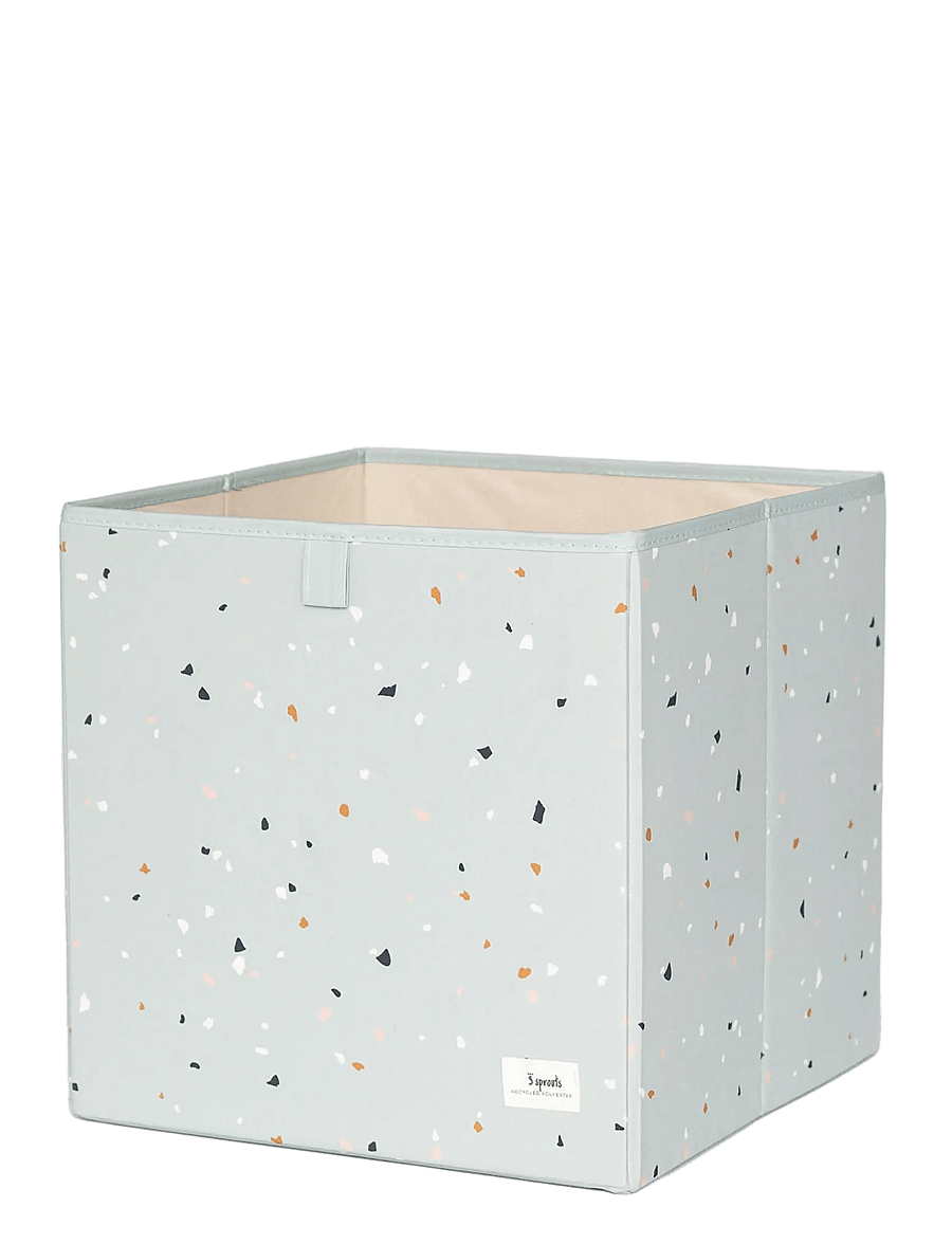 3 Sprouts - 3 Sprouts Storage Box, Terrazzo/Green - förvaringslådor - green - 2
