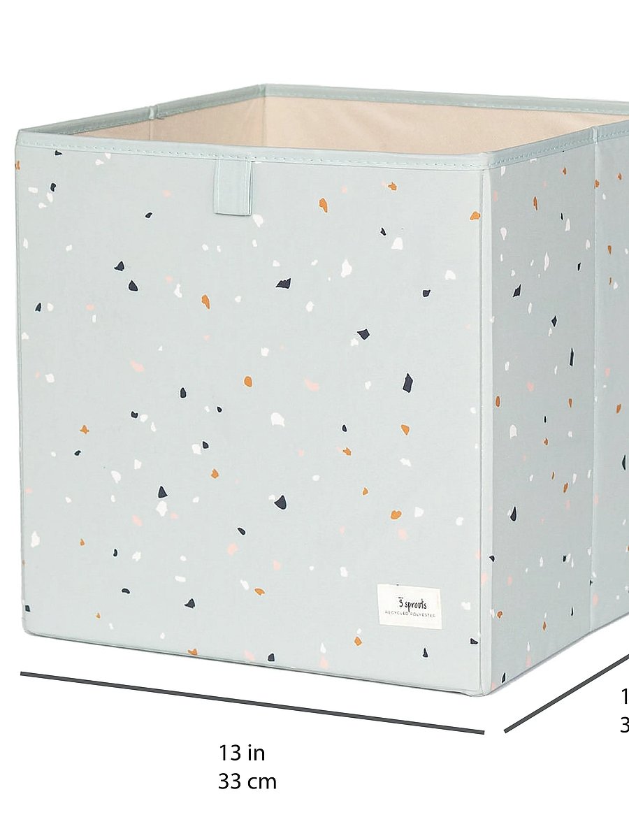 3 Sprouts - 3 Sprouts Storage Box, Terrazzo/Green - förvaringslådor - green - 5