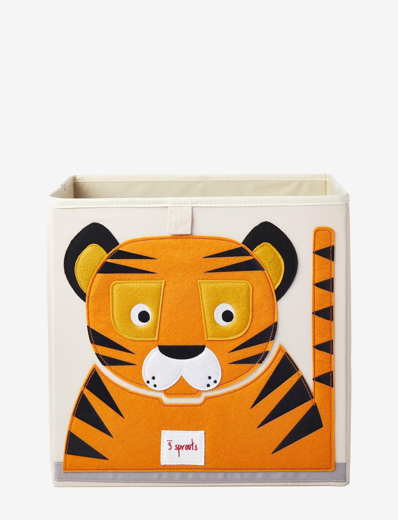3 Sprouts - 3 Sprouts Storage Box, Tiger/Orange - opbevaringskasser - sand - orange - 0