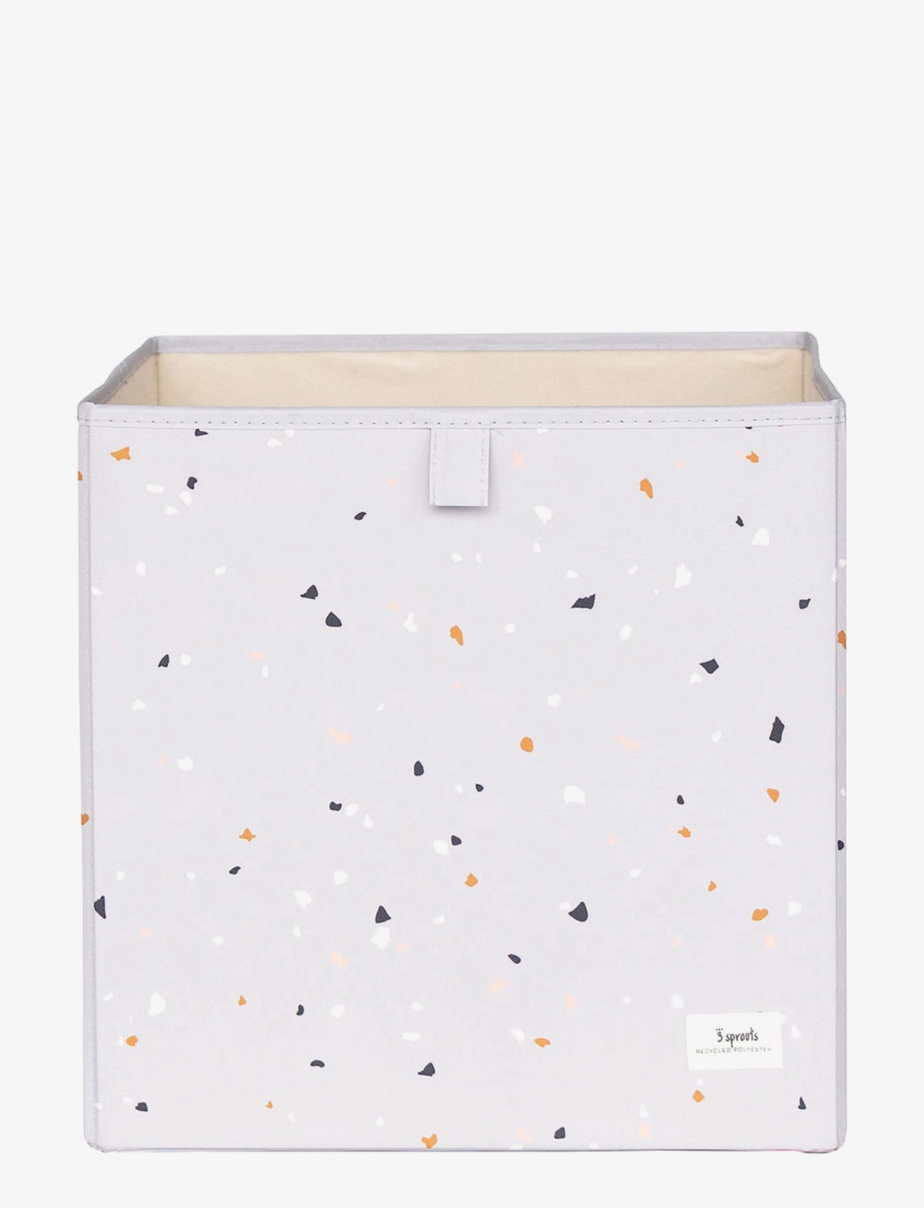 3 SPROUTS 3 Sprouts Storage Box, Terrazzo/hell Grau Grau - 33CMx33CMx33CM - Kinder