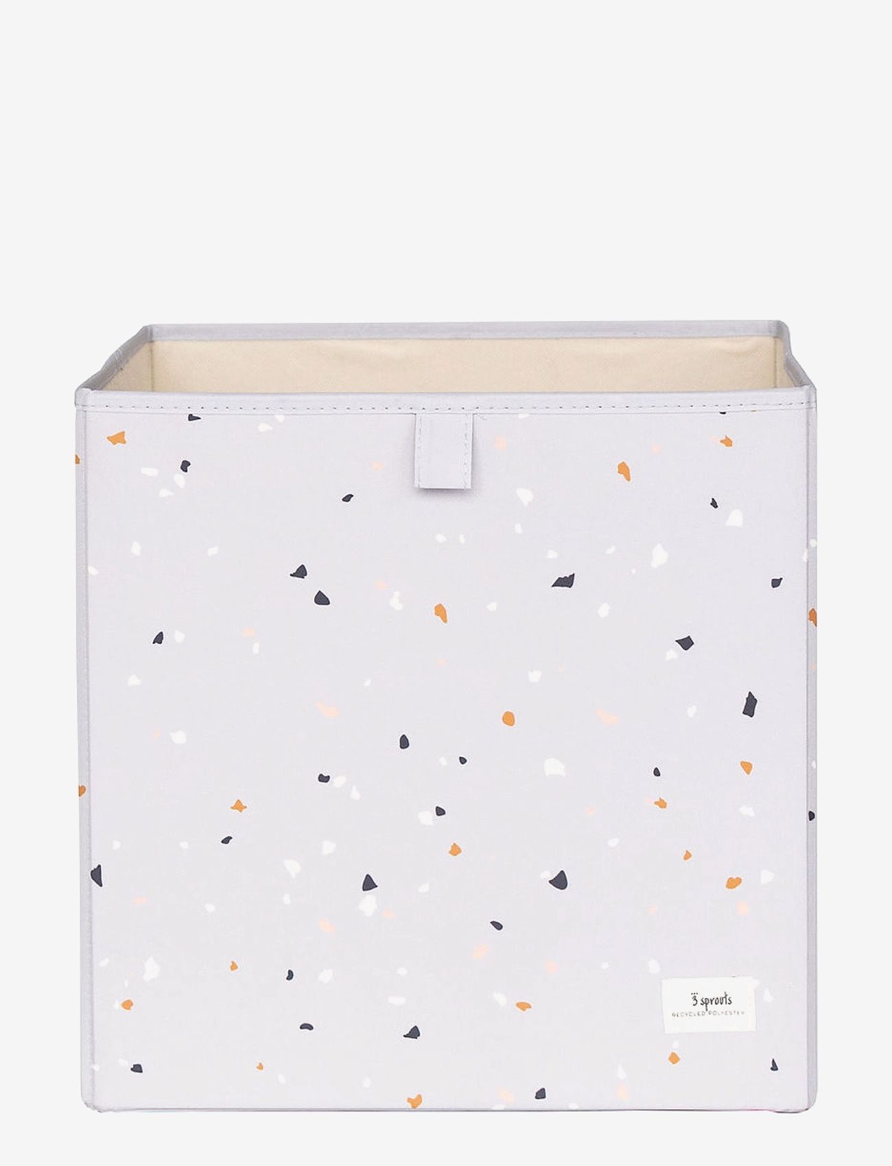 3 Sprouts - 3 Sprouts Storage Box, Terrazzo/Light gray - aufbewahrungsboxen - grey - 0