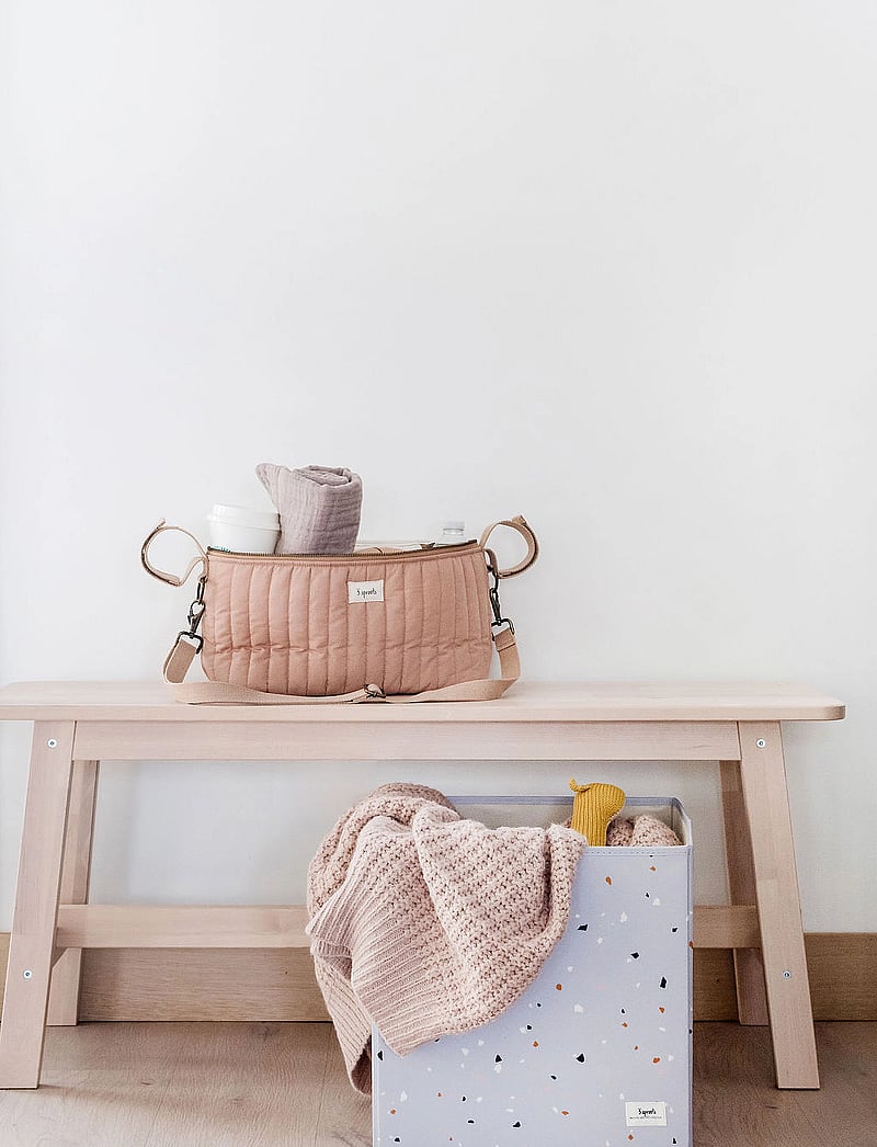 3 Sprouts - 3 Sprouts Storage Box, Terrazzo/Light gray - aufbewahrungsboxen - grey - 2