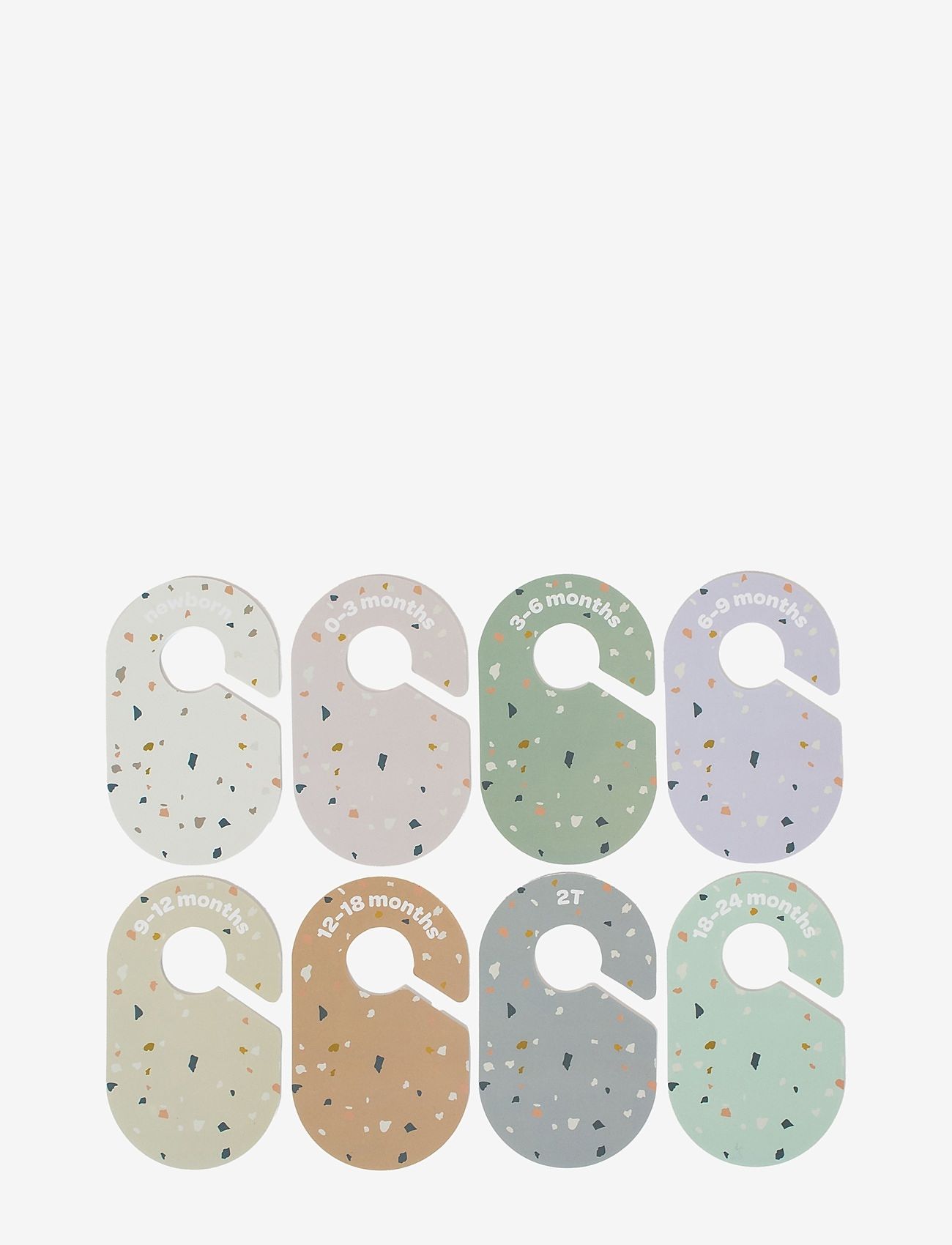 3 Sprouts - 3 Sprouts Closet divider, Terrazzo - krokar och galgar - terrazzo - 0