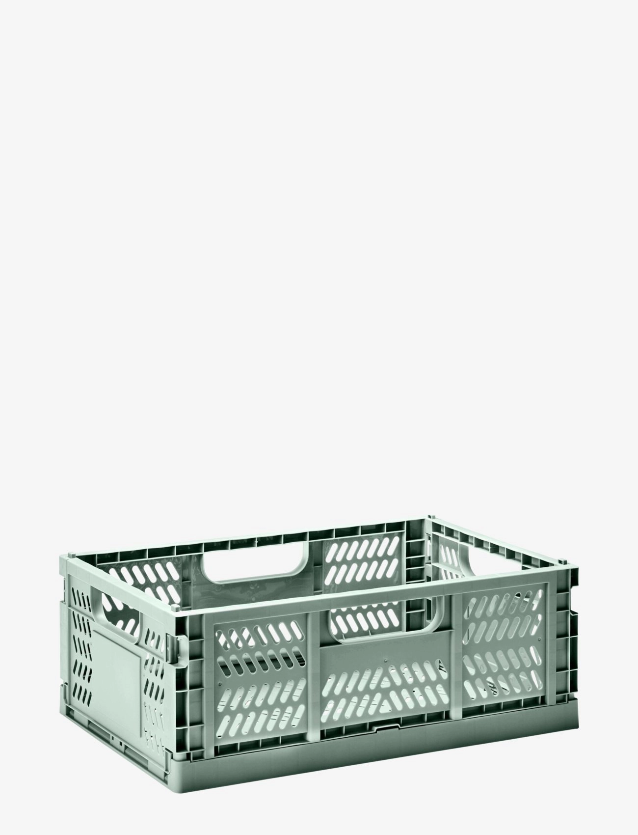 3 SPROUTS Modern Folding Crate - Large Grün - 43.5CMx29.4CMx17.9CM - Kinder