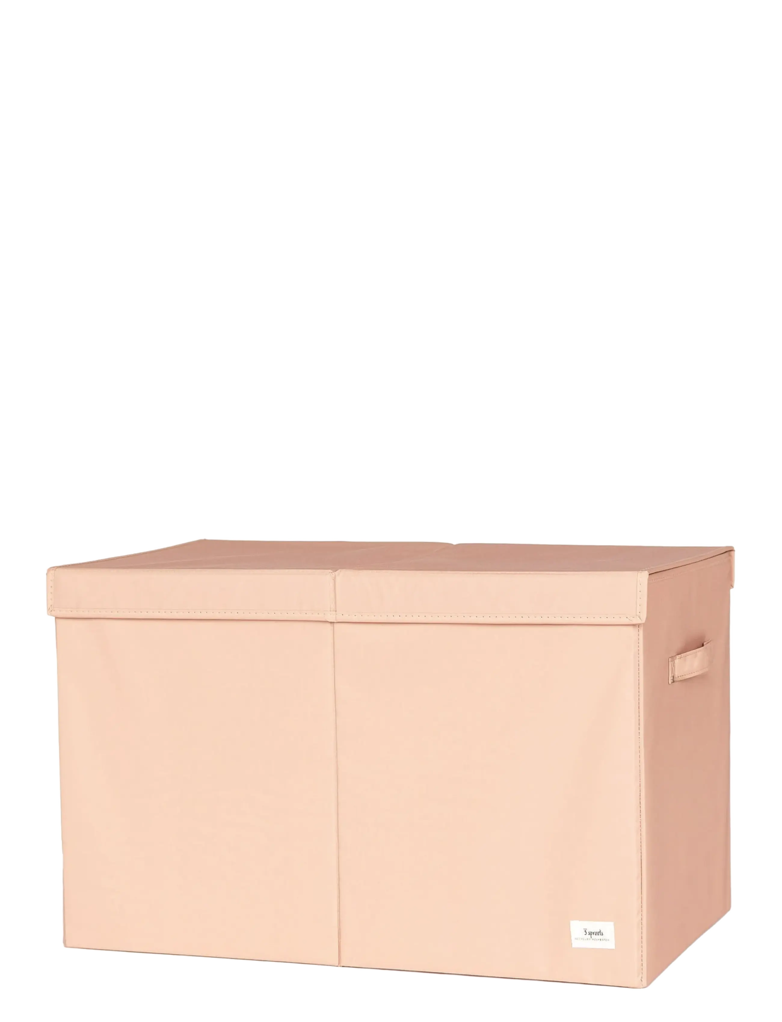 3 Sprouts Storage Box With Lid, Clay, Opbevaringskasse, Beige, Str: ONE SIZE