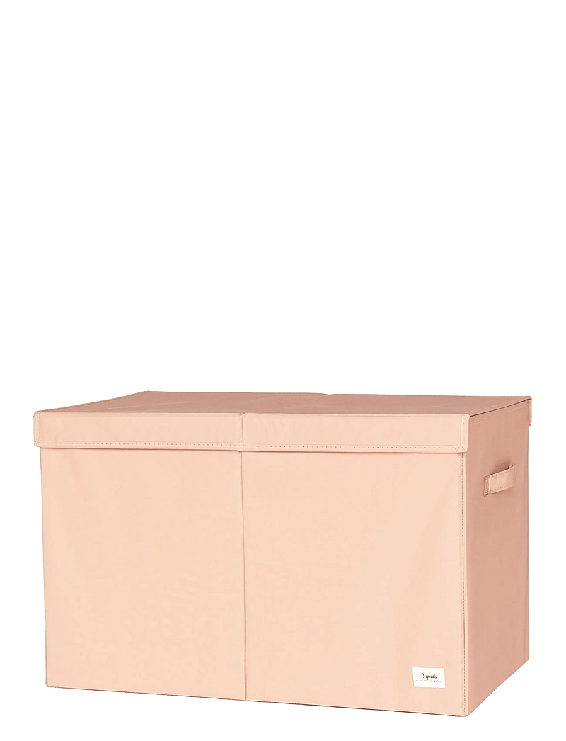 3 Sprouts - 3 Sprouts Storage Box with Lid, Clay - opbevaringskasser - pink - 1