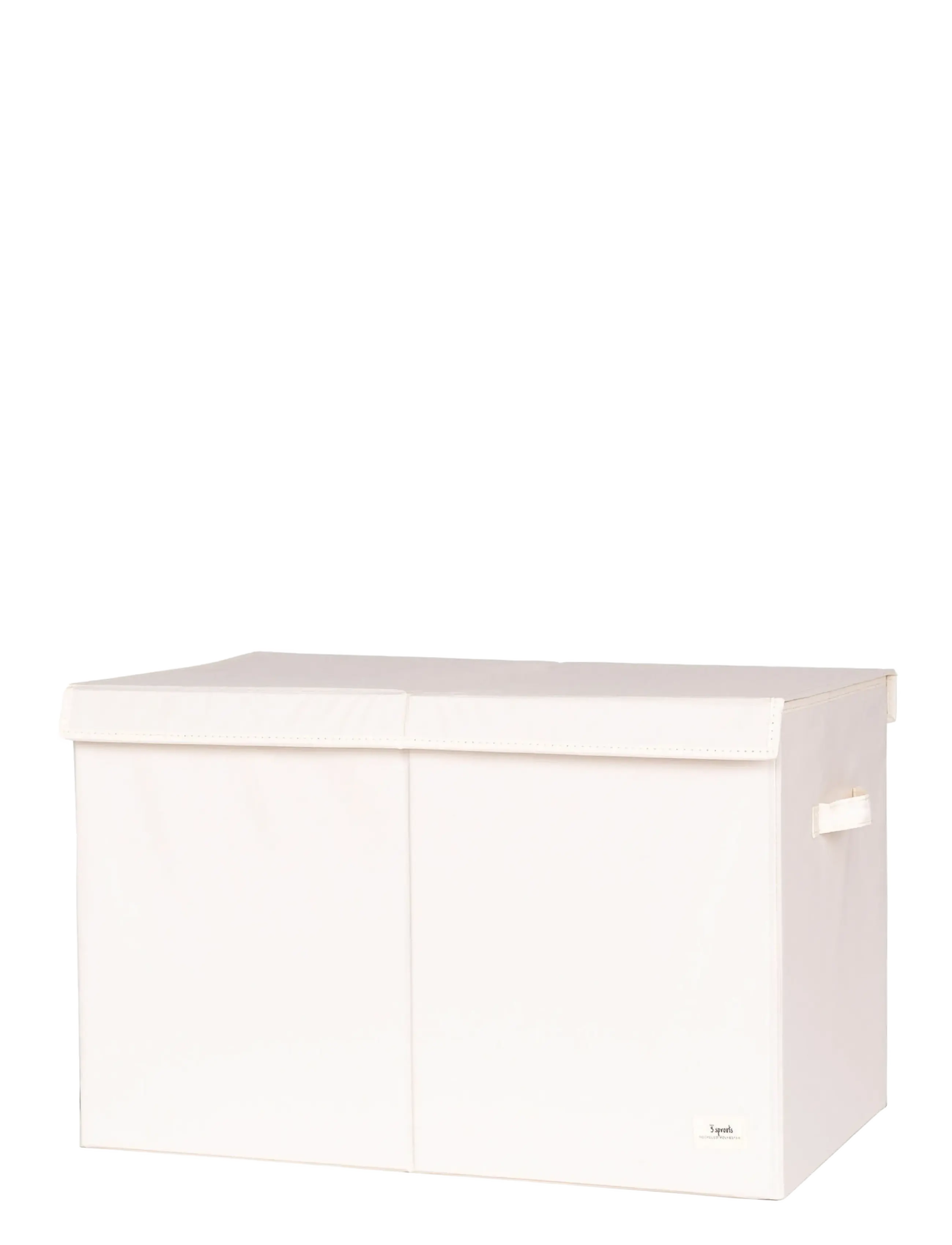 3 Sprouts Storage Box With Lid, Cream, Opbevaringskasse, Creme, Str: ONE SIZE