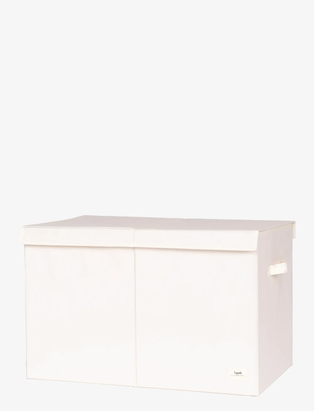 3 Sprouts - 3 Sprouts Storage Box with Lid, Cream - aufbewahrungsboxen - beige - 1