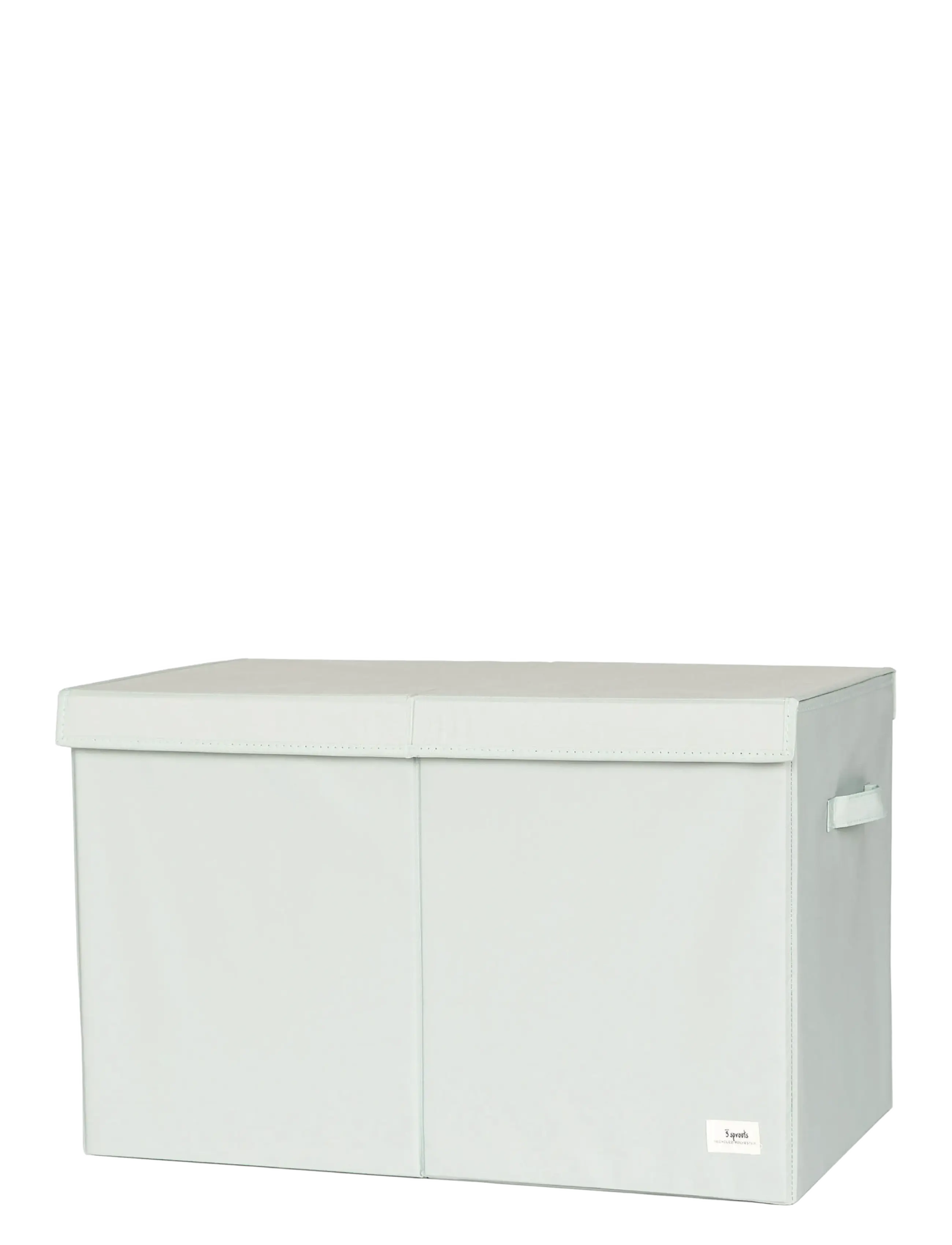 3 Sprouts Storage Box With Lid, Green, Opbevaringskasse, Grøn, Str: ONE SIZE