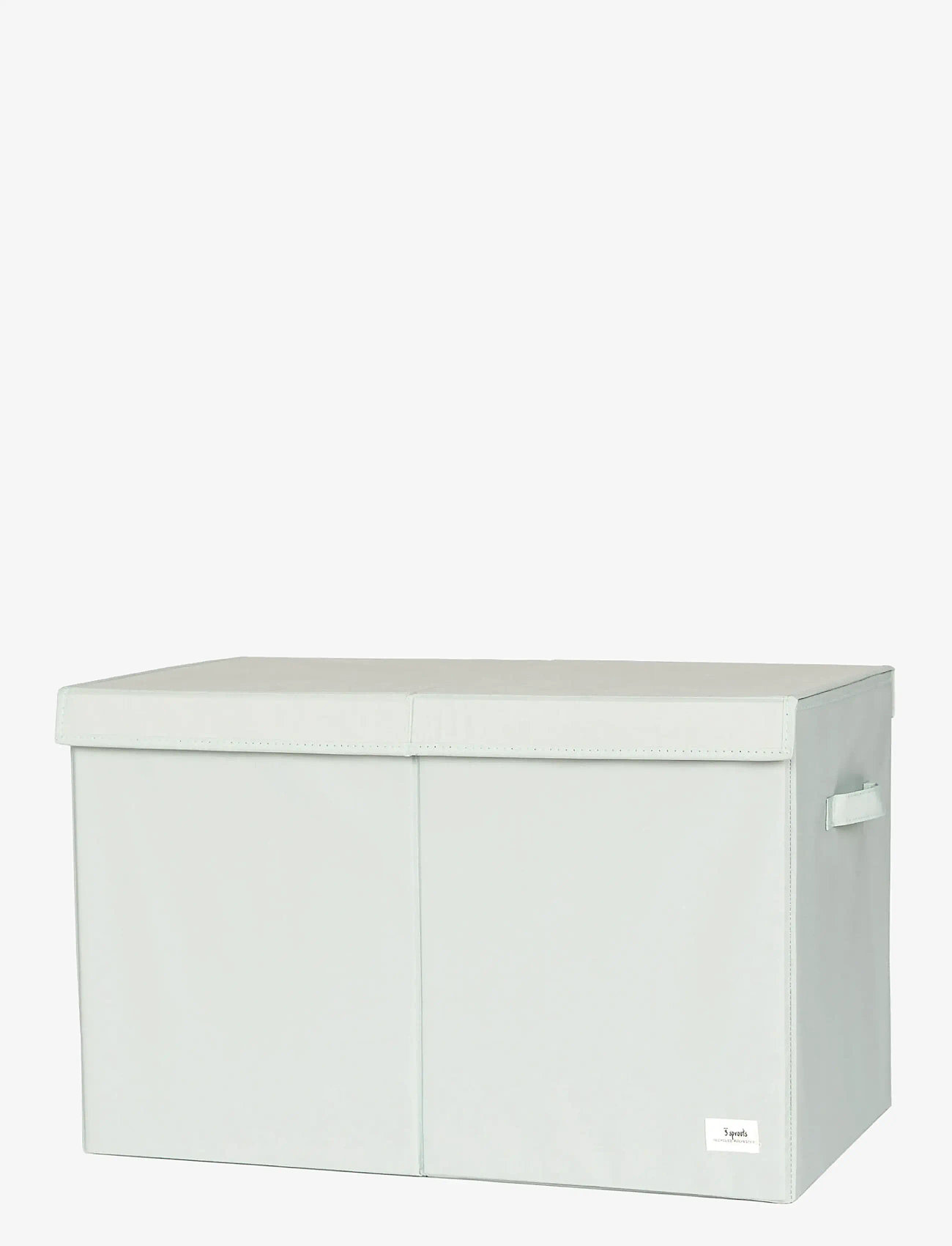 3 Sprouts - 3 Sprouts Storage Box with Lid, Green - förvaringslådor - green - 1