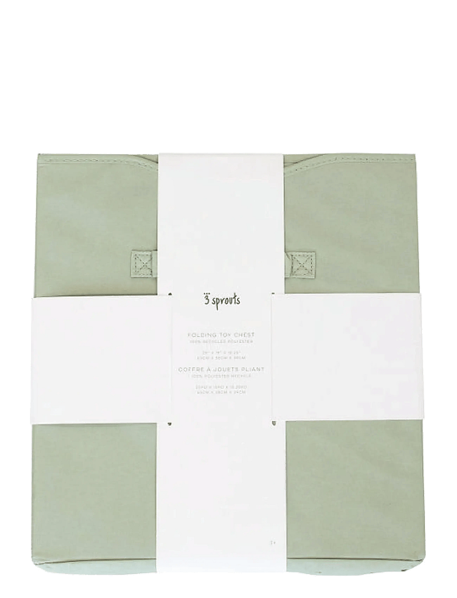 3 Sprouts - 3 Sprouts Storage Box with Lid, Green - green - 3