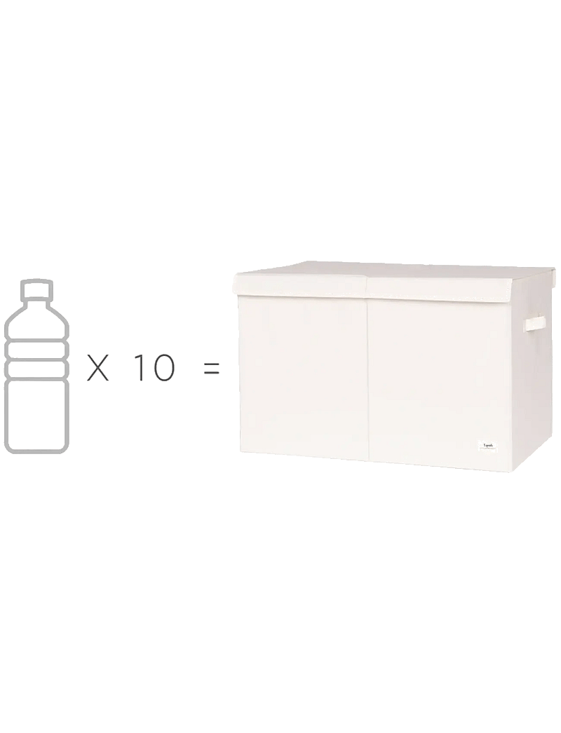 3 Sprouts - 3 Sprouts Storage Box with Lid, Green - förvaringslådor - green - 5