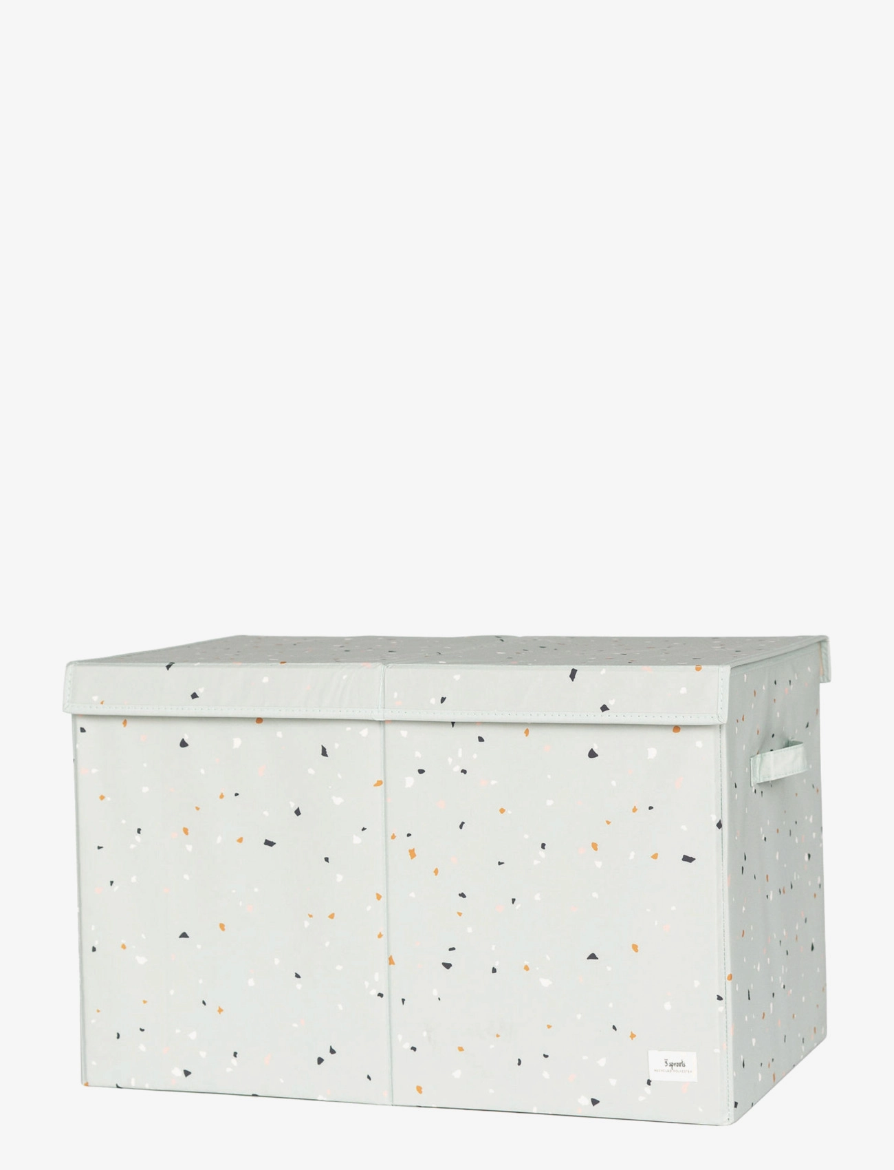 3 Sprouts 3 Sprouts Folding toy chest, Terrazzo/Green - Last chance - GREEN / green