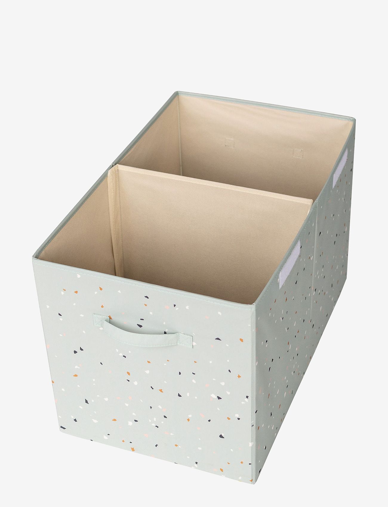 3 Sprouts - 3 Sprouts Folding toy chest, Terrazzo/Green - hoiukastid - green - 1