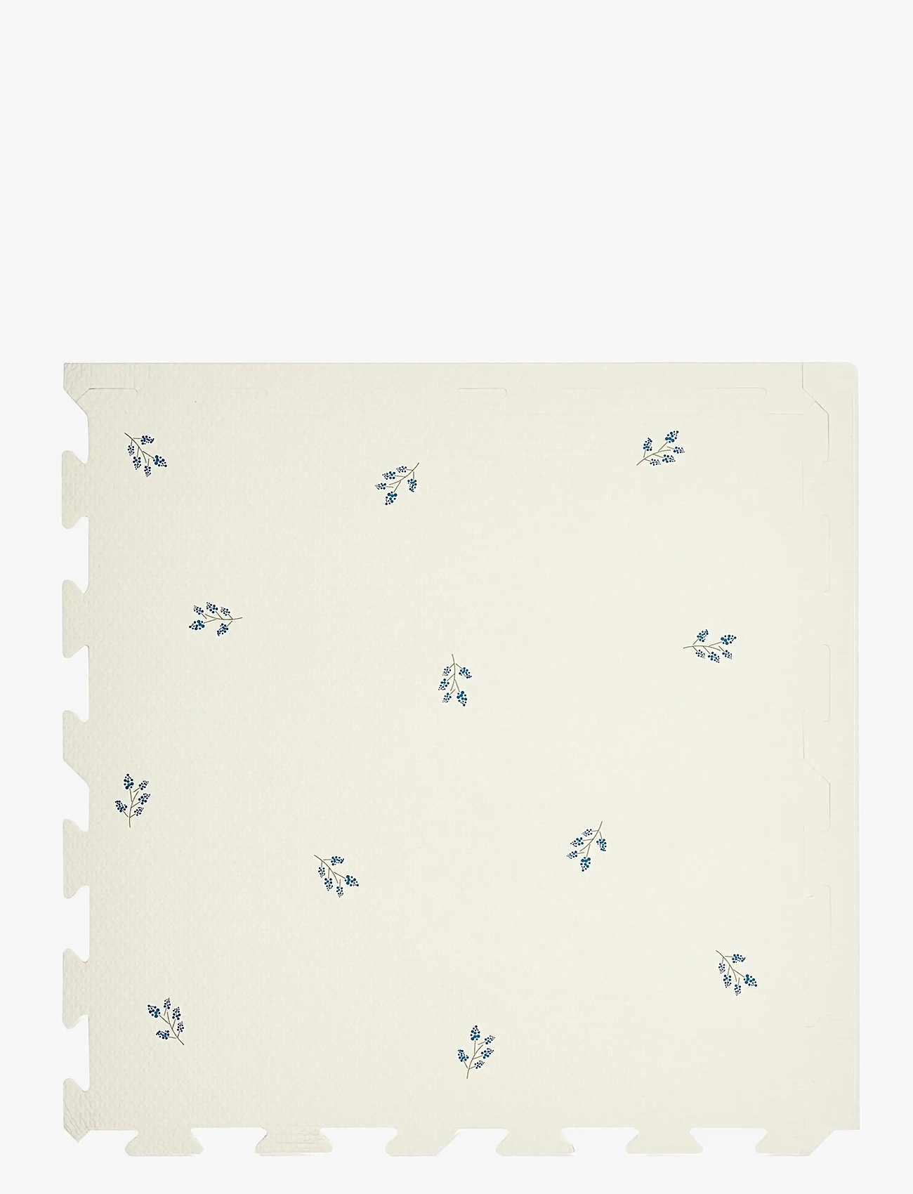 3 Sprouts - 3 Sprouts Floor Puzzle, Blueberry Ivory - rektangulære tæpper - beige - 3