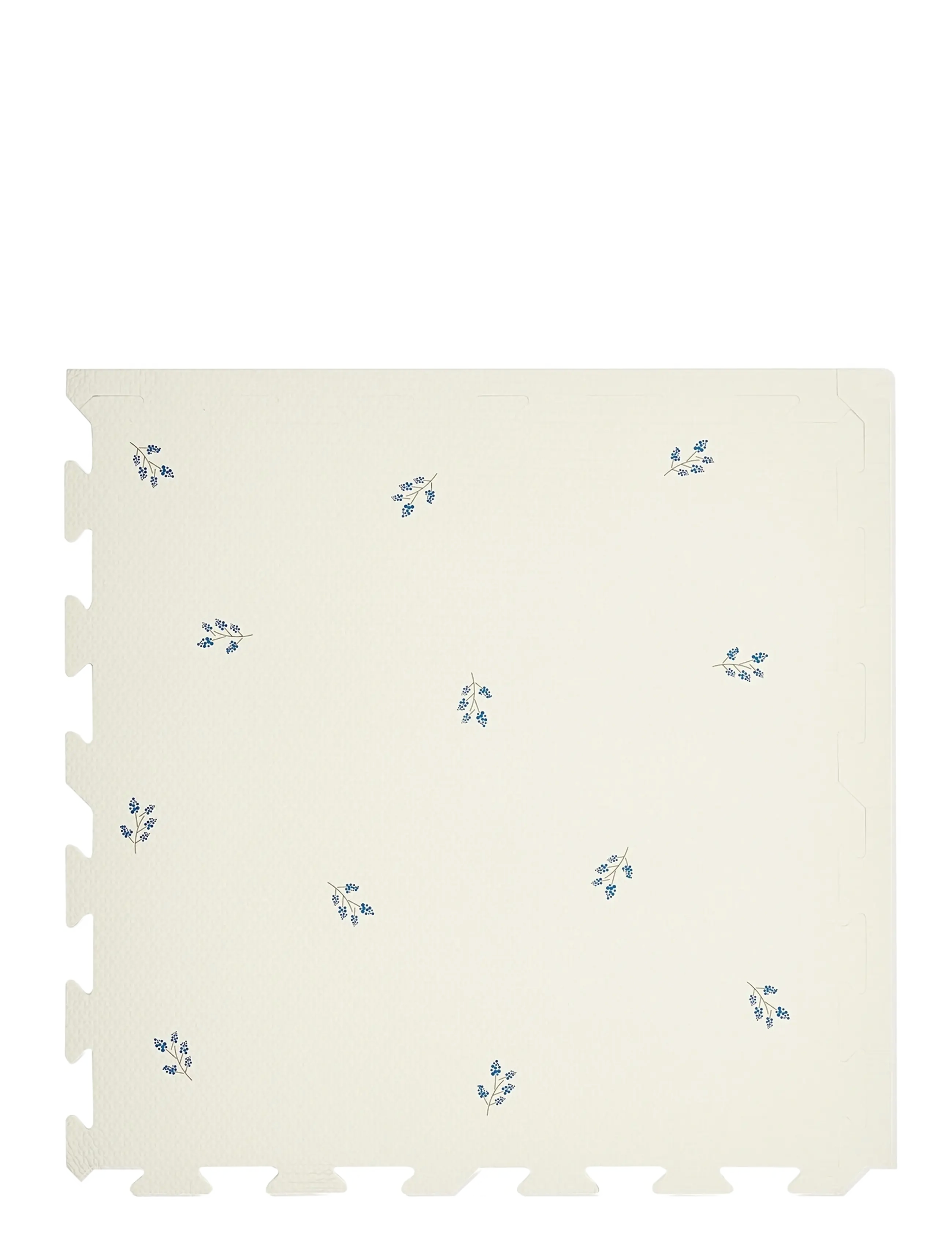 3 Sprouts - 3 Sprouts Floor Puzzle, Blueberry Ivory - mattor - beige - 3