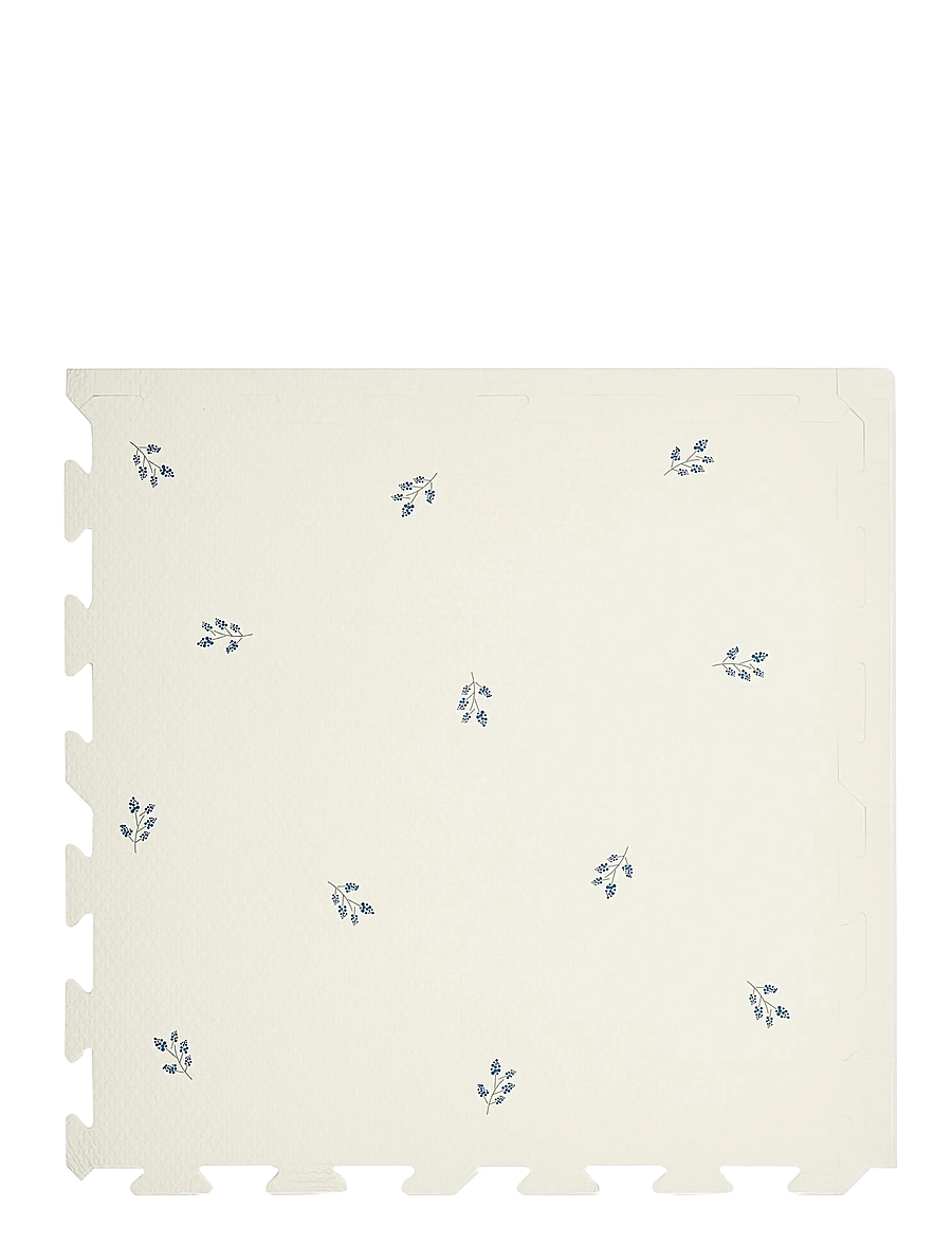 3 Sprouts - 3 Sprouts Floor Puzzle, Blueberry Ivory - mattor - beige - 3