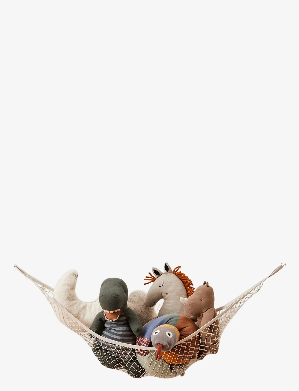 3 Sprouts - 3 Sprouts Toy Hammock, Beige - konksud ja riputid - beige - 2