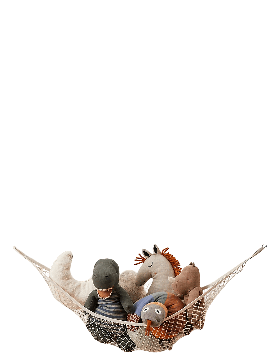 3 Sprouts - 3 Sprouts Toy Hammock, Beige - beige - 2